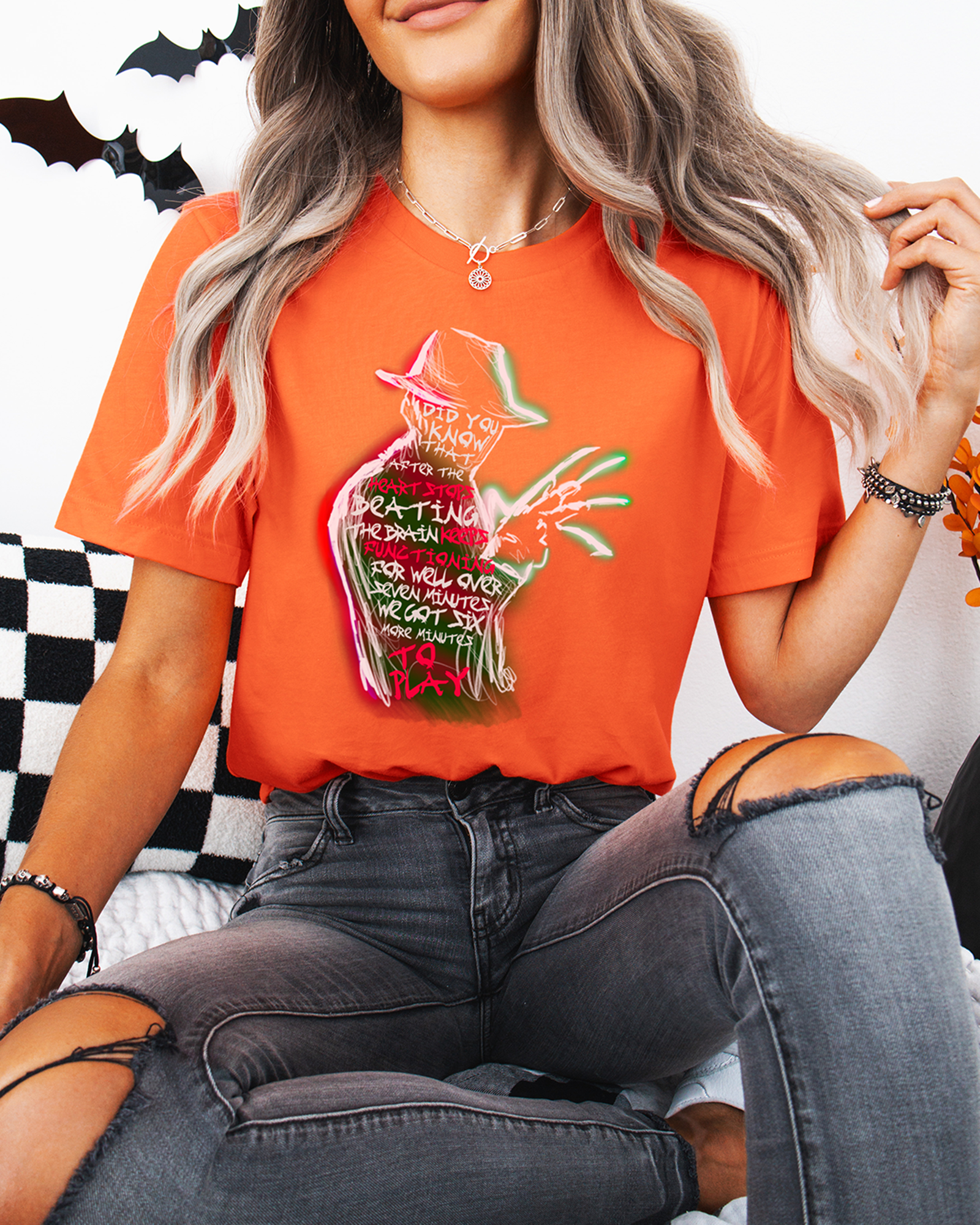 6 Minutes to Play Tee | Retro Horror Halloween Vibes