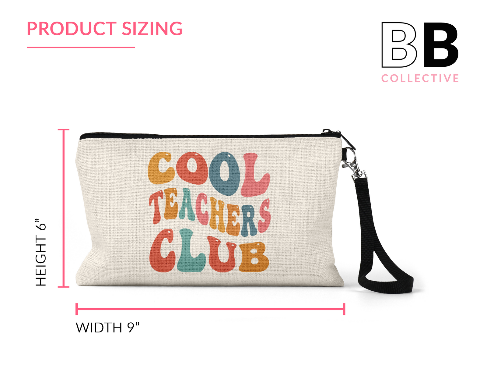Cool Teachers Club Cosmetic Bag