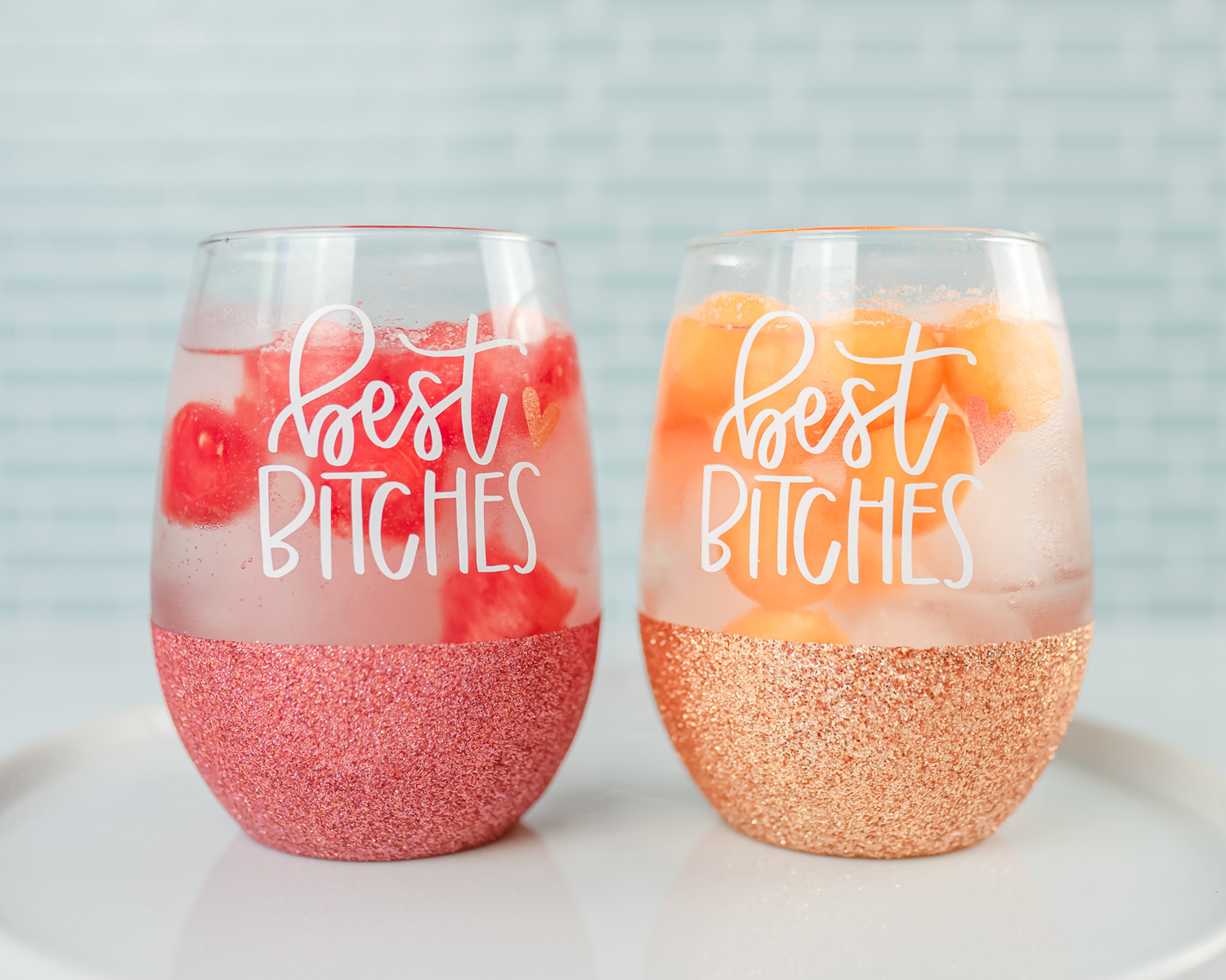 Best Bitches Wine Glasses
