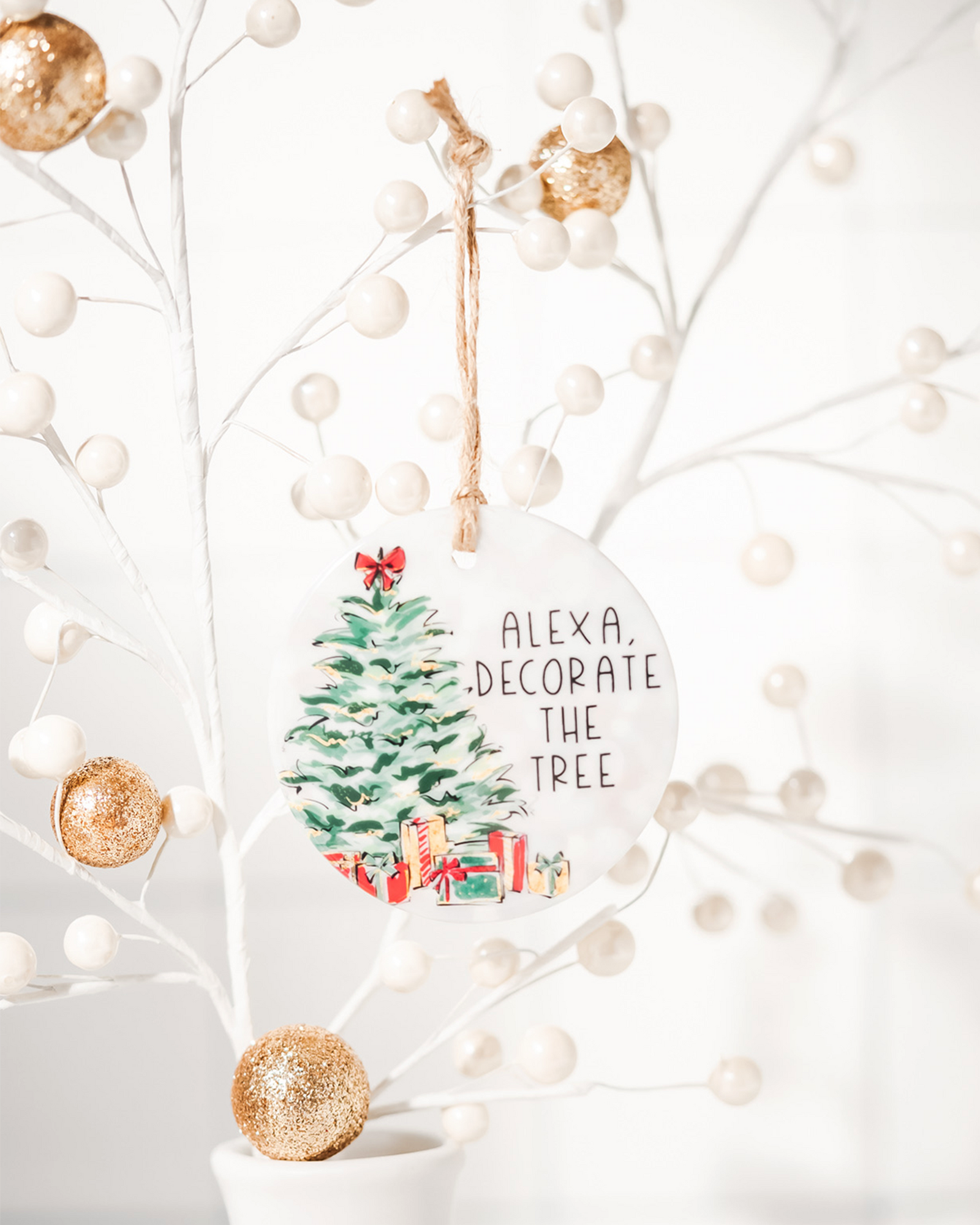 Alexa Christmas Ornament