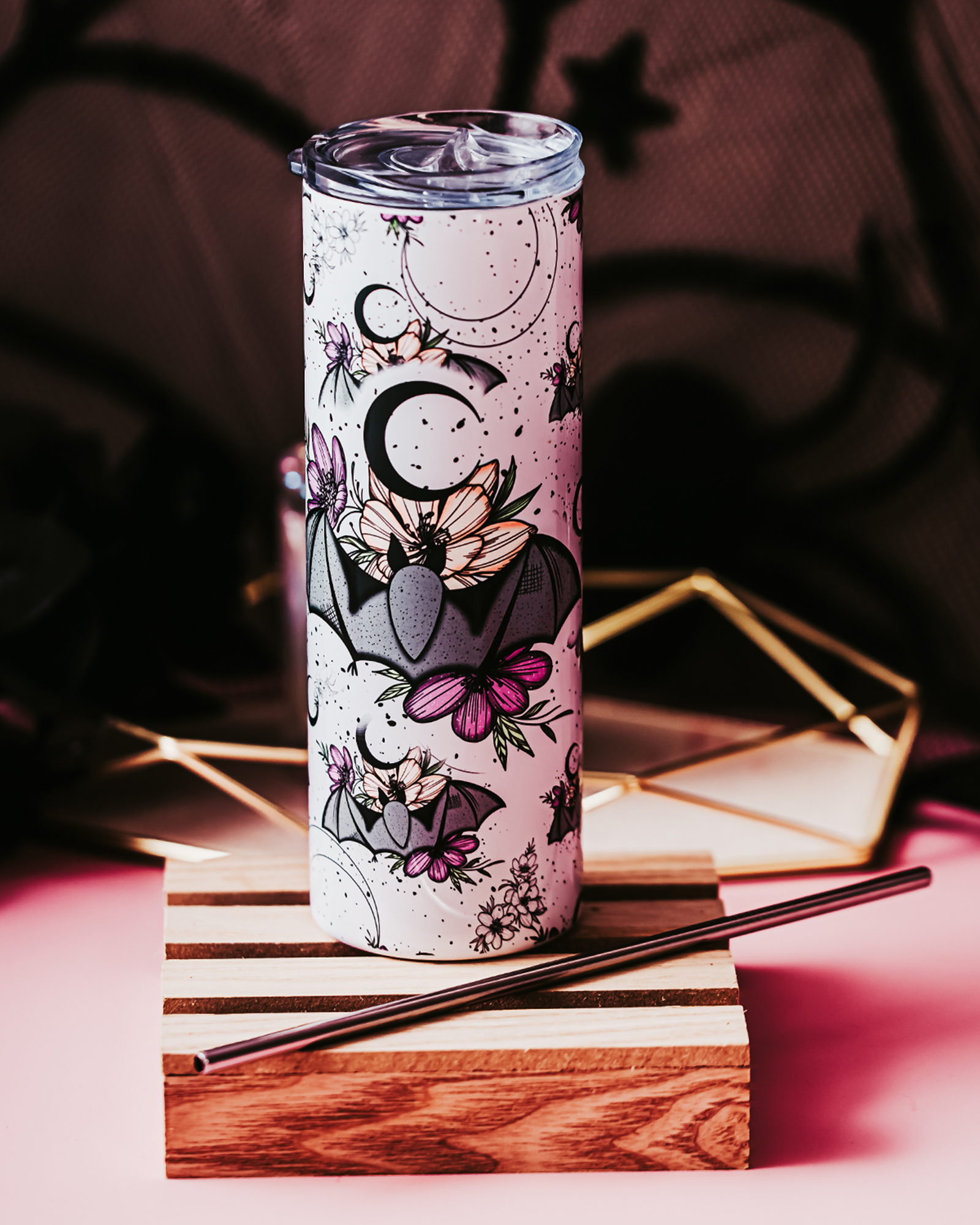 It's Freakin' Bats Skinny Tumbler