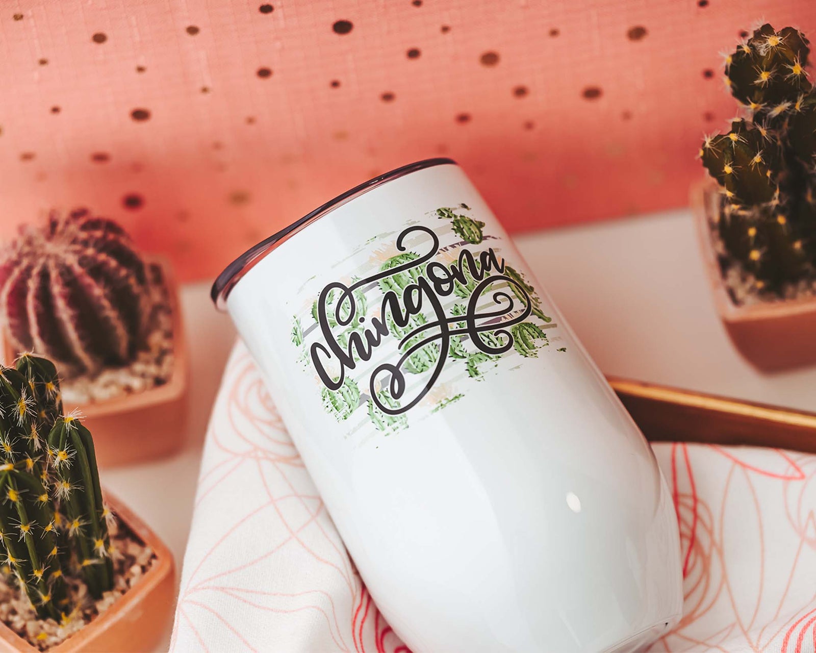 Chingona Wine Tumbler