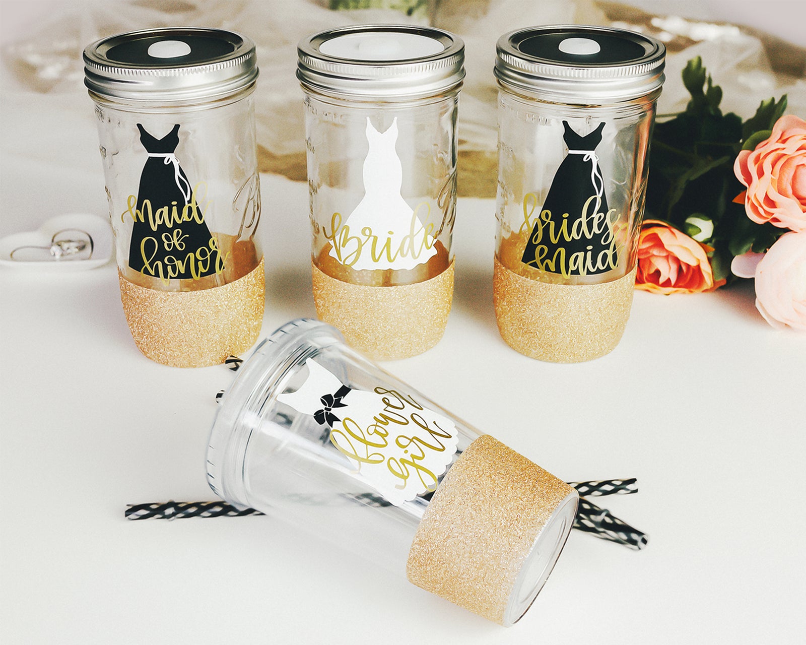 Bridal Party Tumbler Set