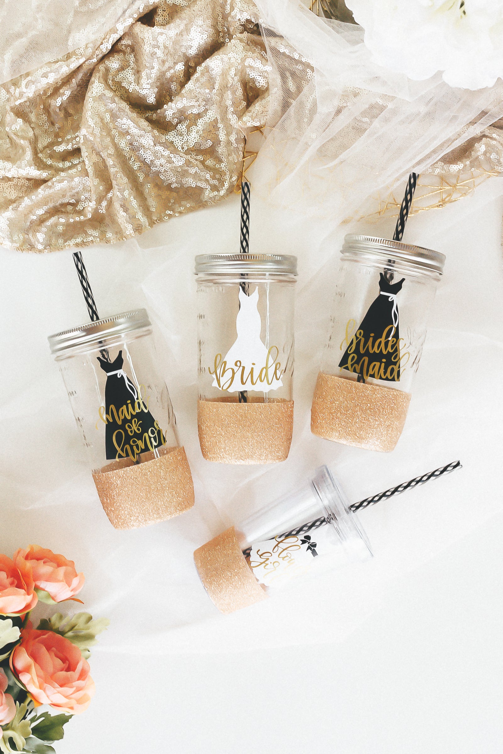 Bridal Party Tumbler Set