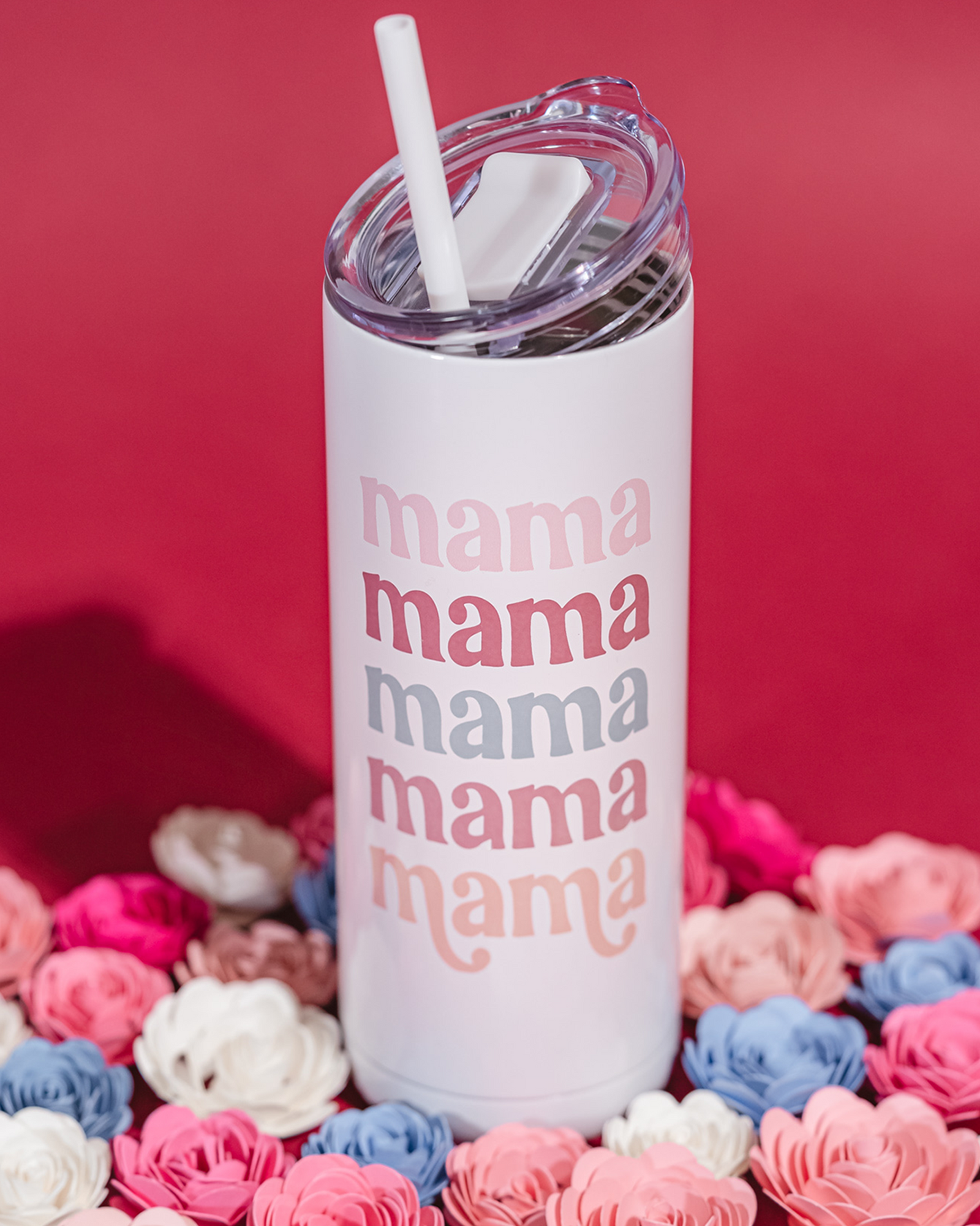 Mama and Mini Retro Matching Tumblers