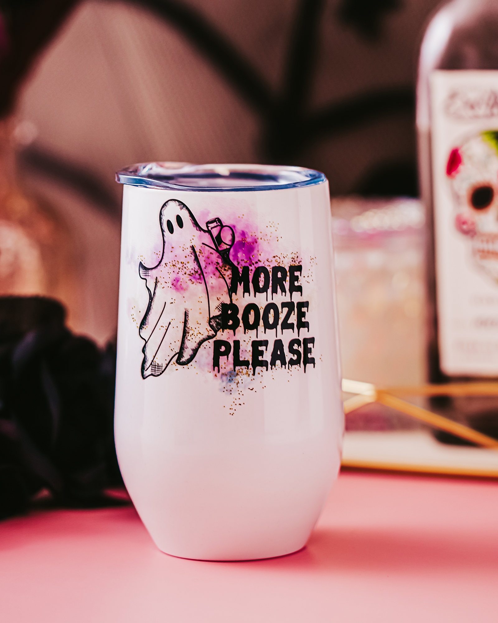 More Booze Please Wine Tumbler