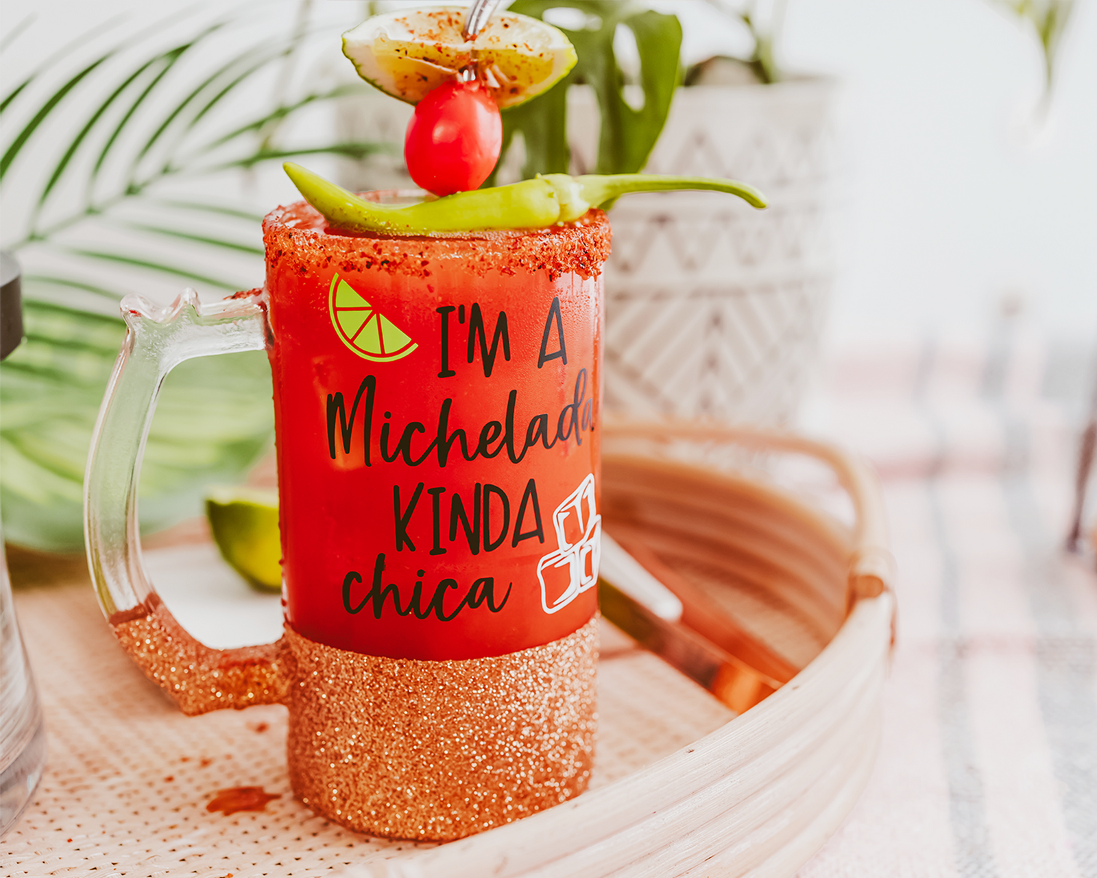 I'm a Michelada Kinda Chica Beer Mug