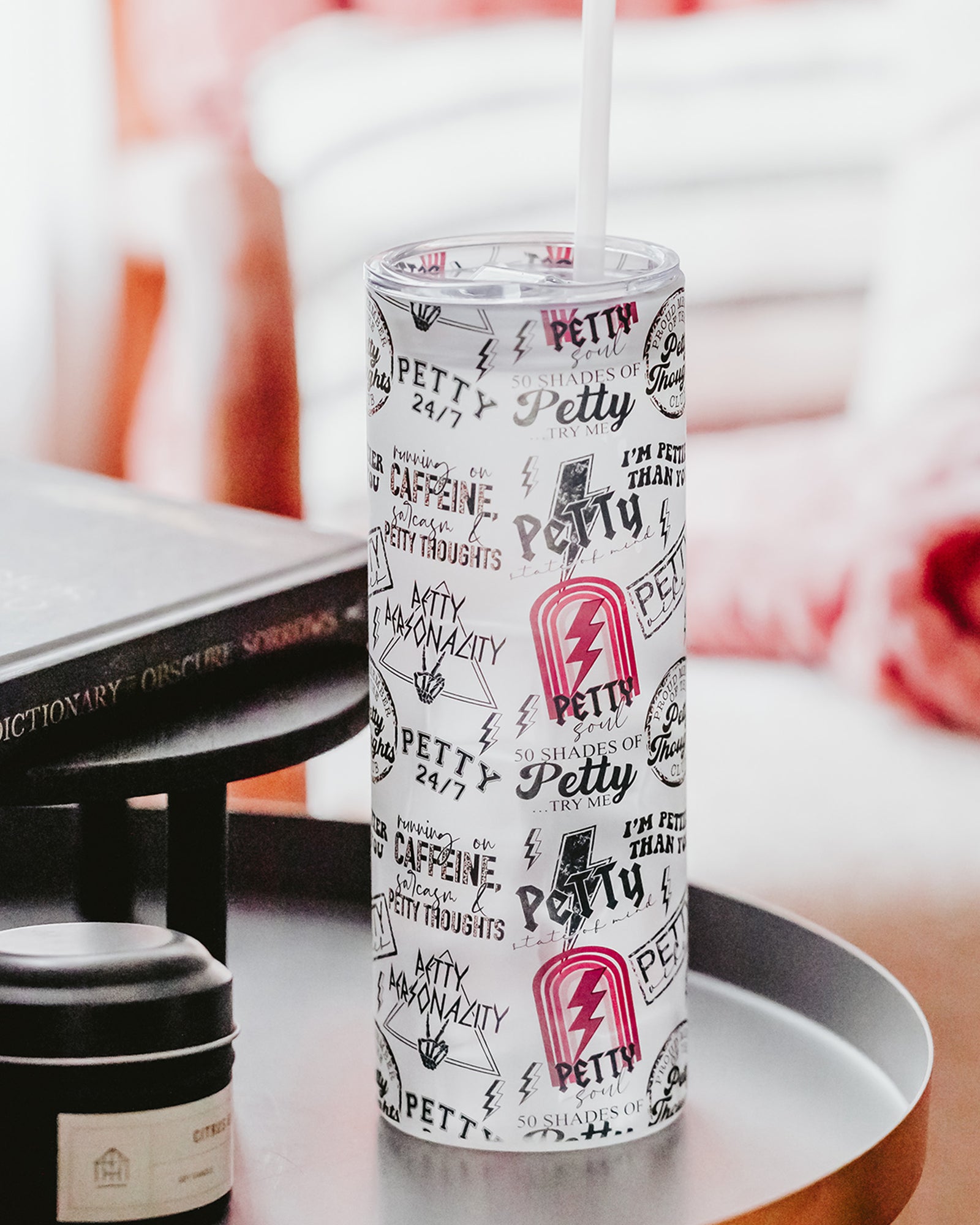 All Things Petty Glass Tumbler