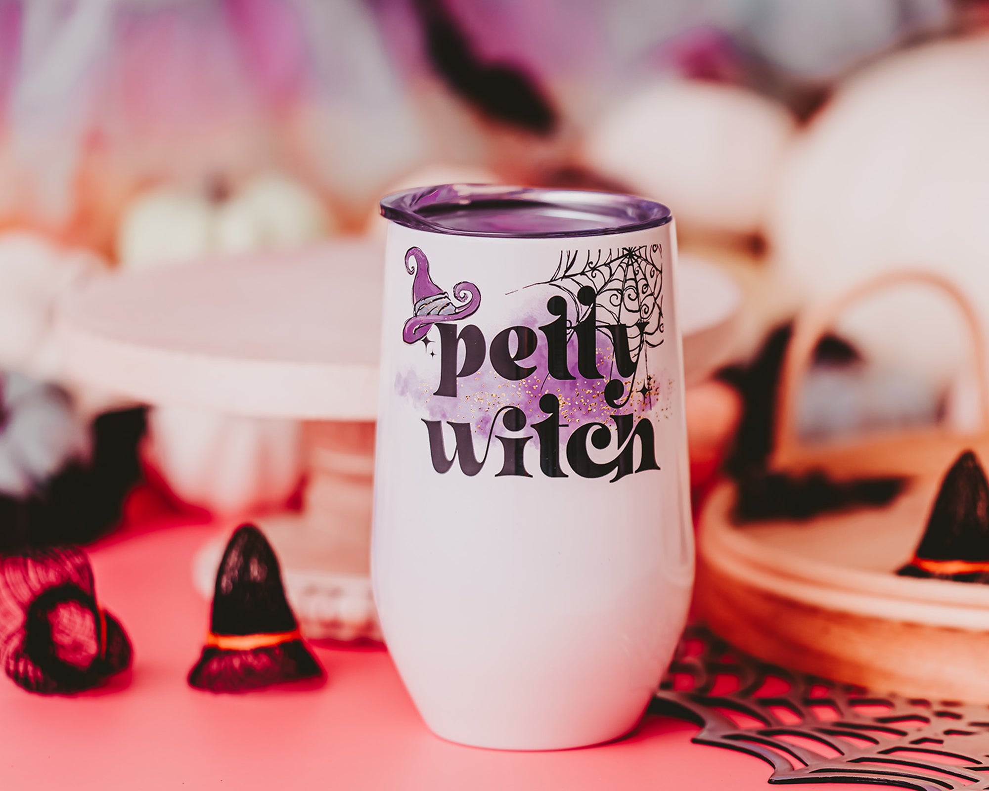 Petty Witch Wine Tumbler
