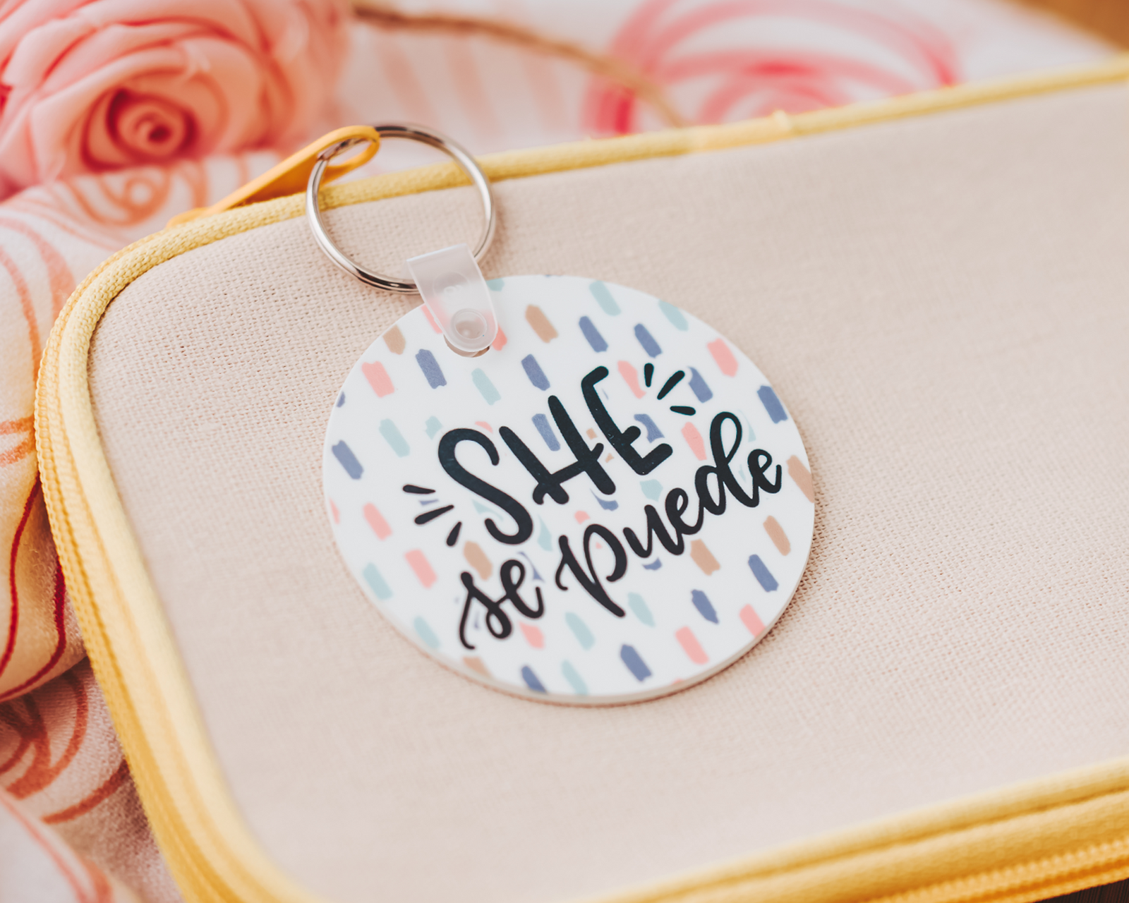 She Se Puede Keychain