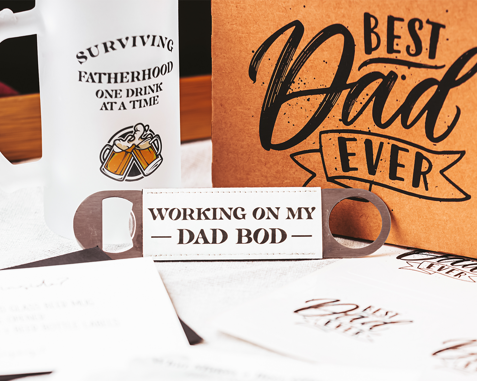 Surviving Fatherhood Gift Set