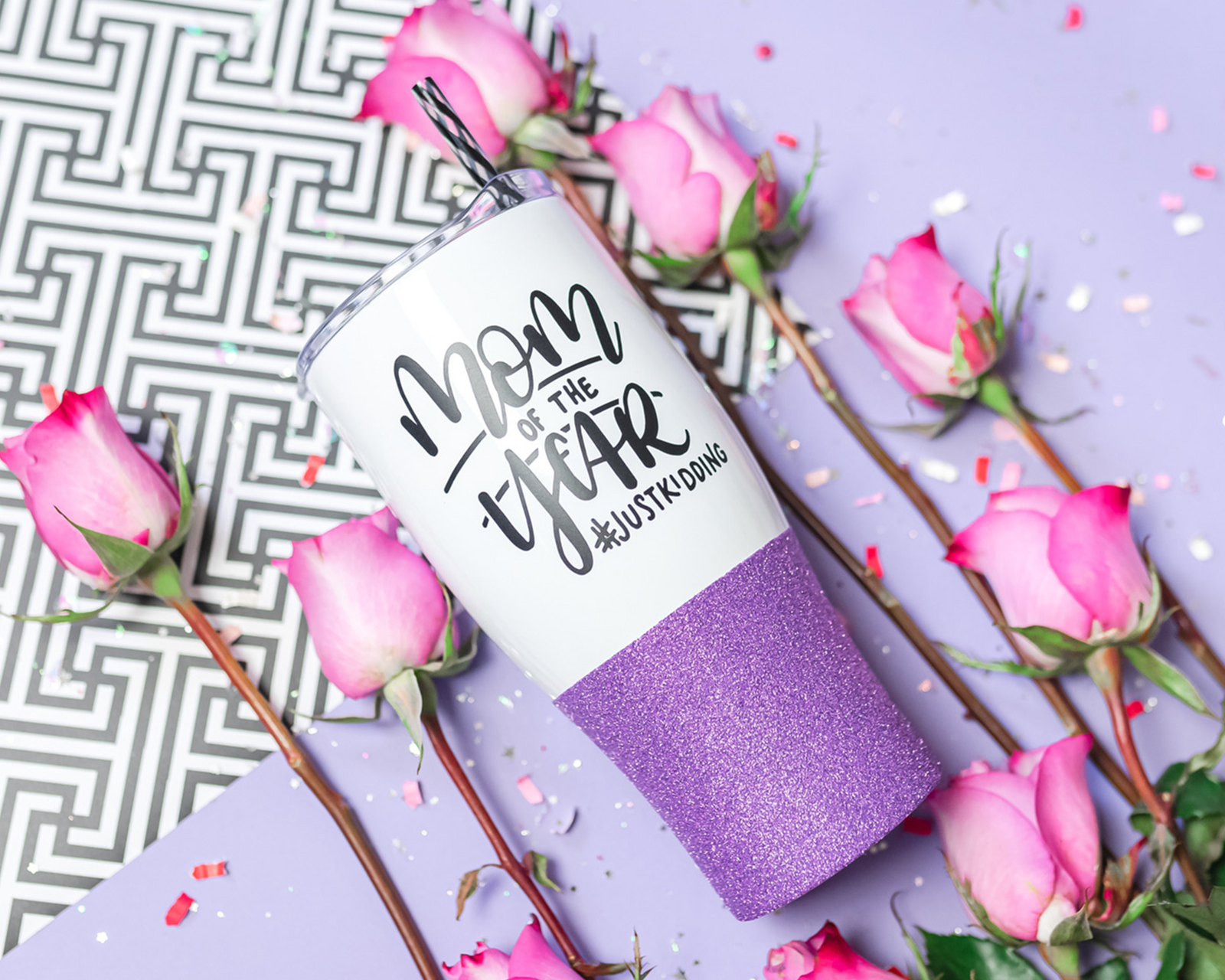 Mom of the Year Stainless Steel Tumbler