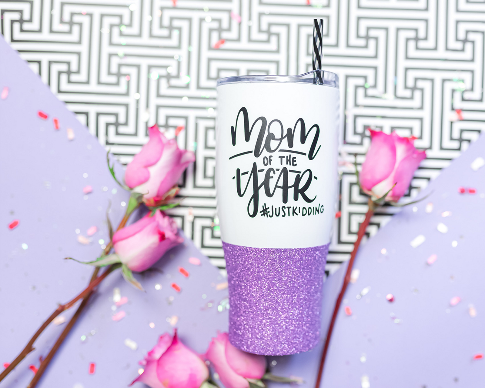 Mom of the Year Stainless Steel Tumbler