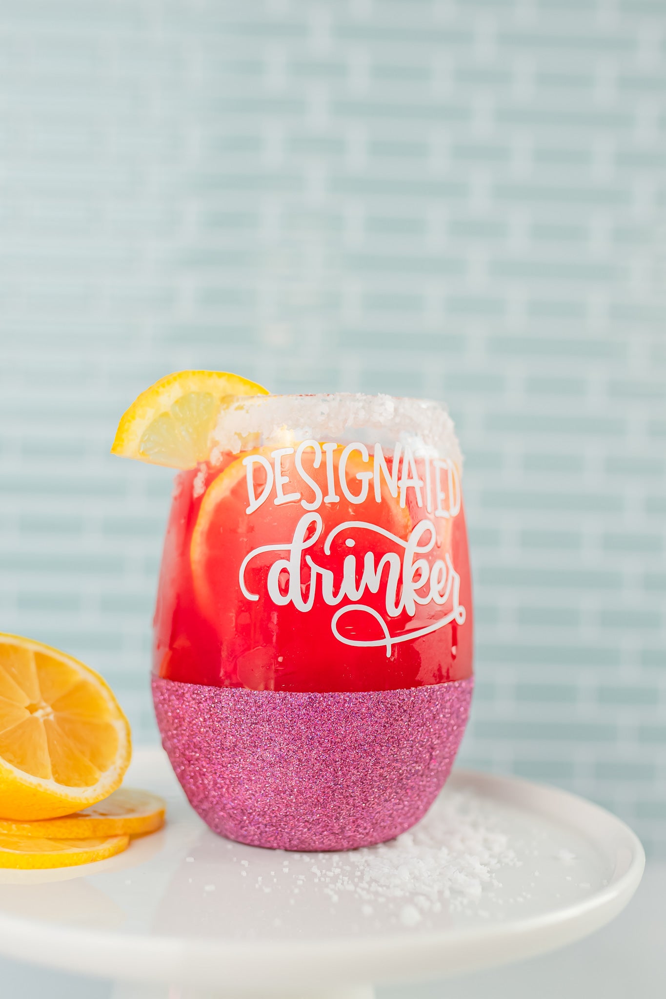 Designated Drinker Wine Glass