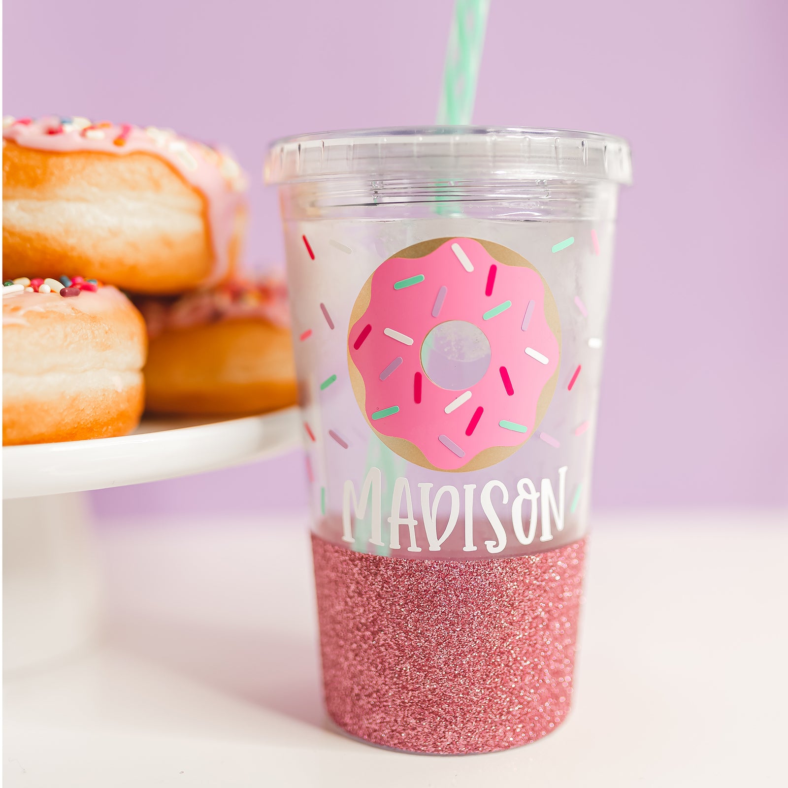 Mommy and Me Matching Donut Tumblers