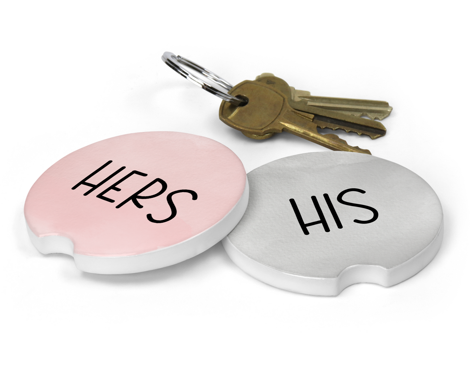 His & hers Car Coasters