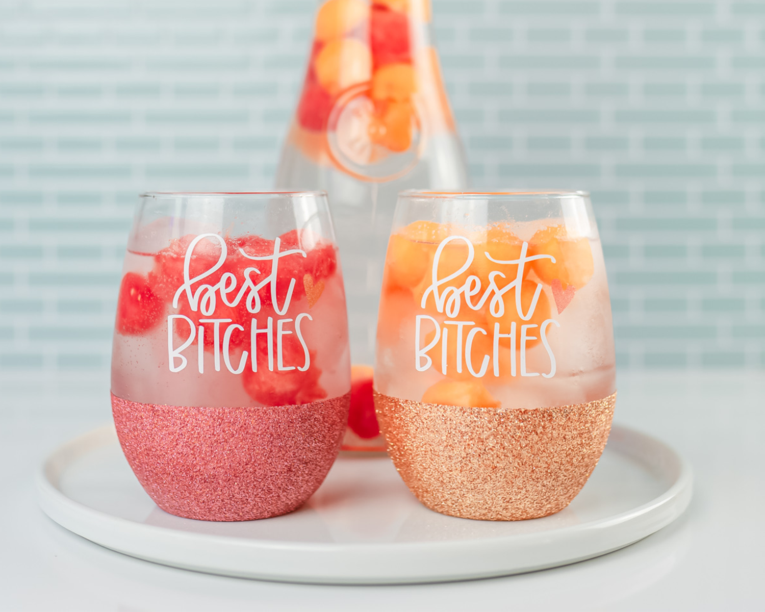 Best Bitches Wine Glasses