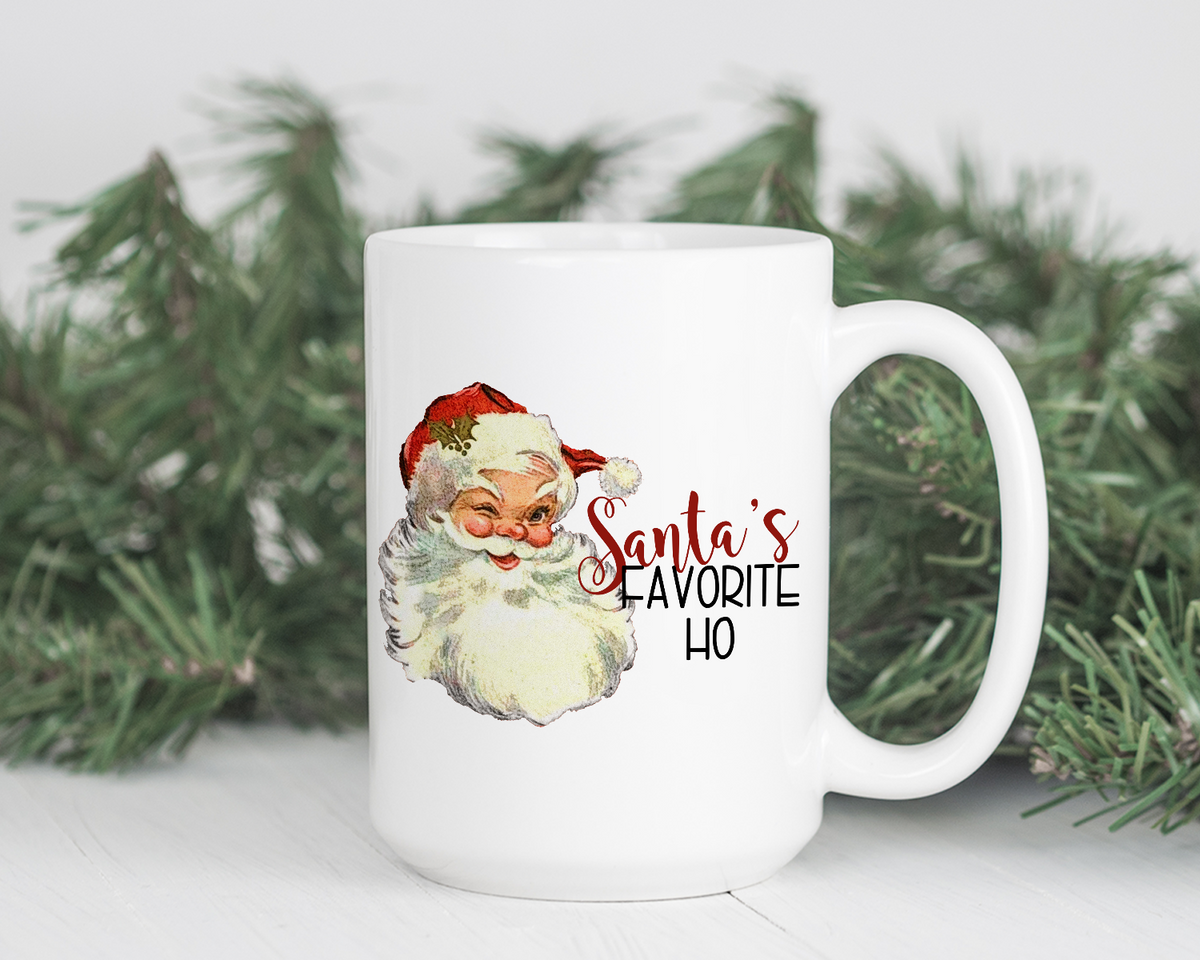 Santa&#39;s Favorite Ho Coffee Mug