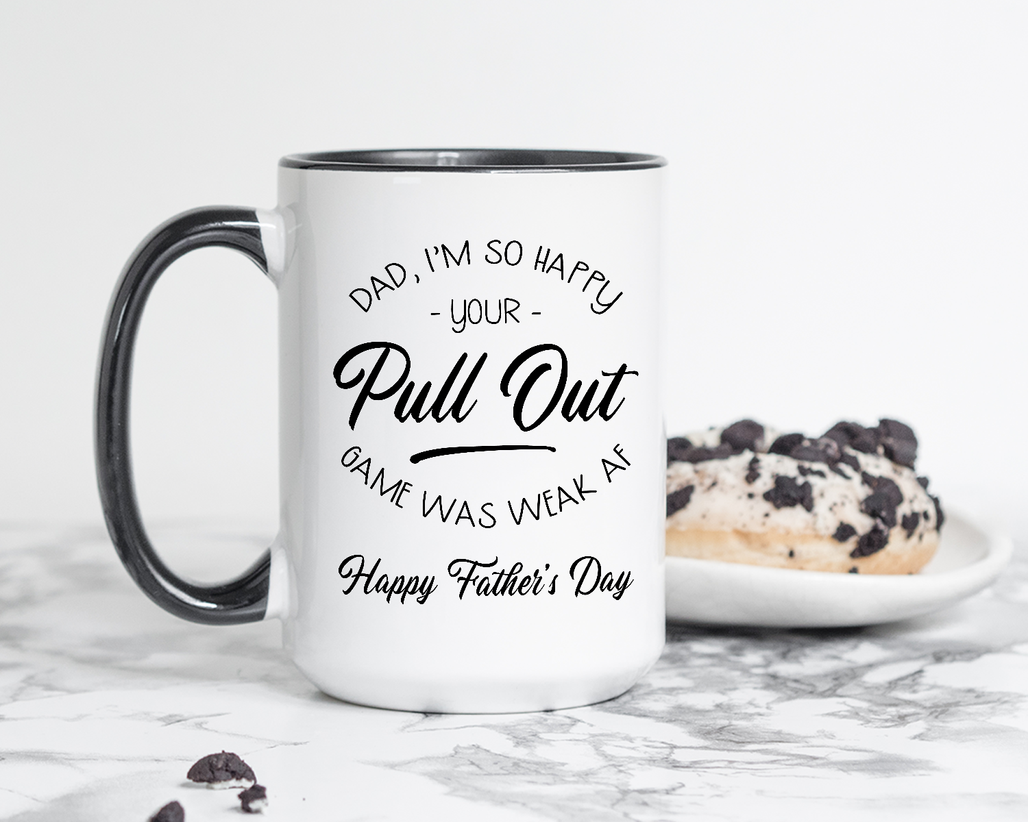 Dad I'm So Happy Coffee Mug