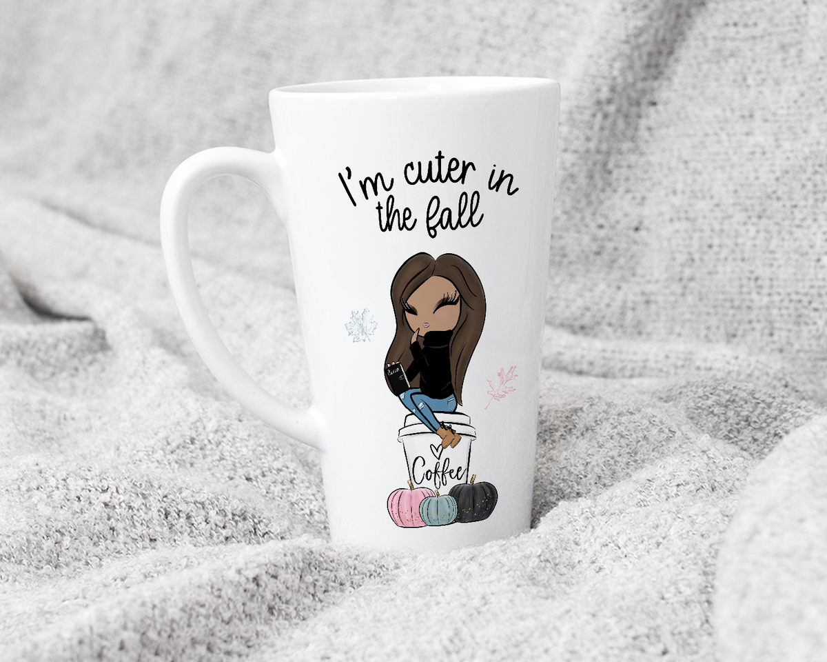 Cuter in the Fall Latte Mug