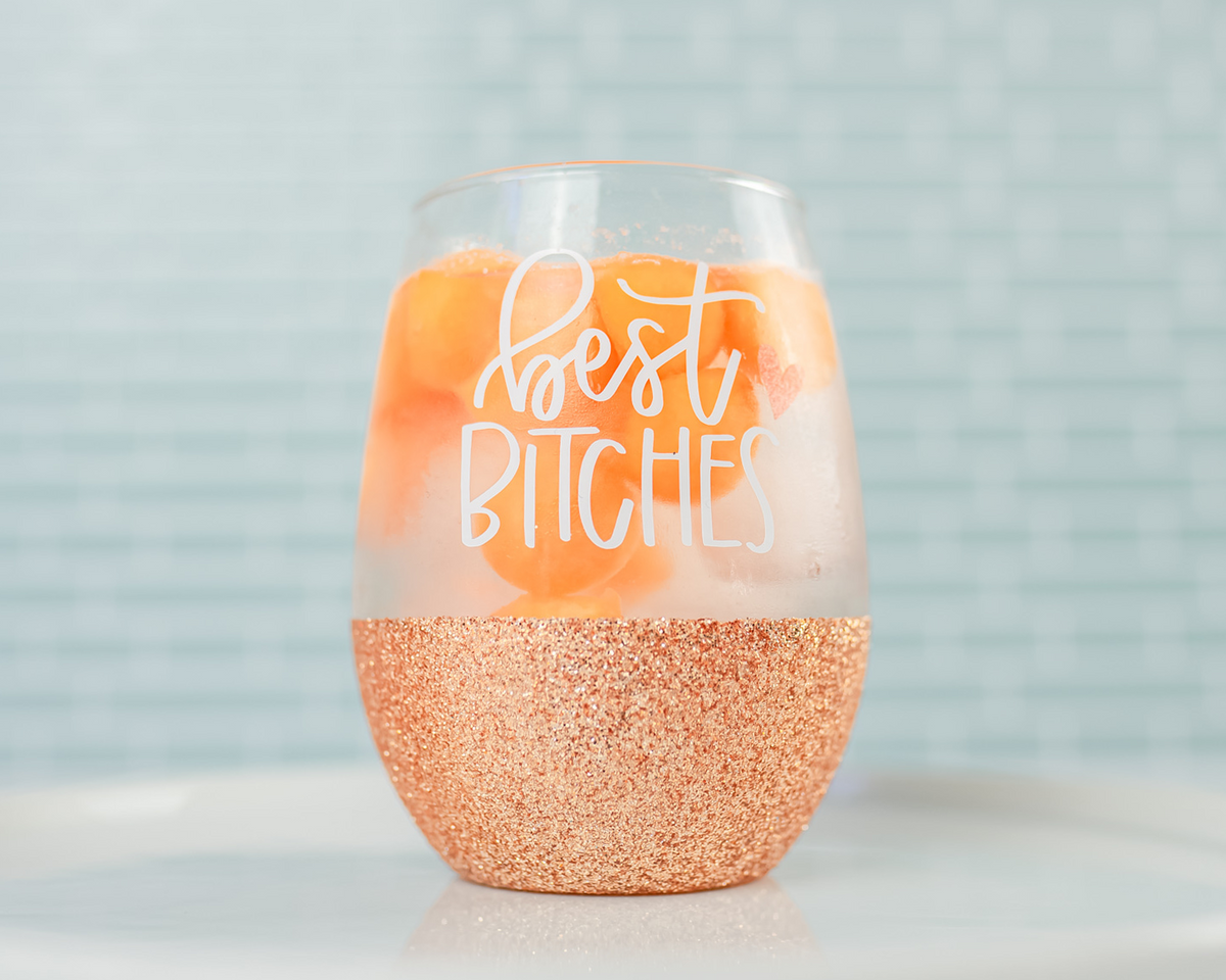 Best Bitches Wine Glasses