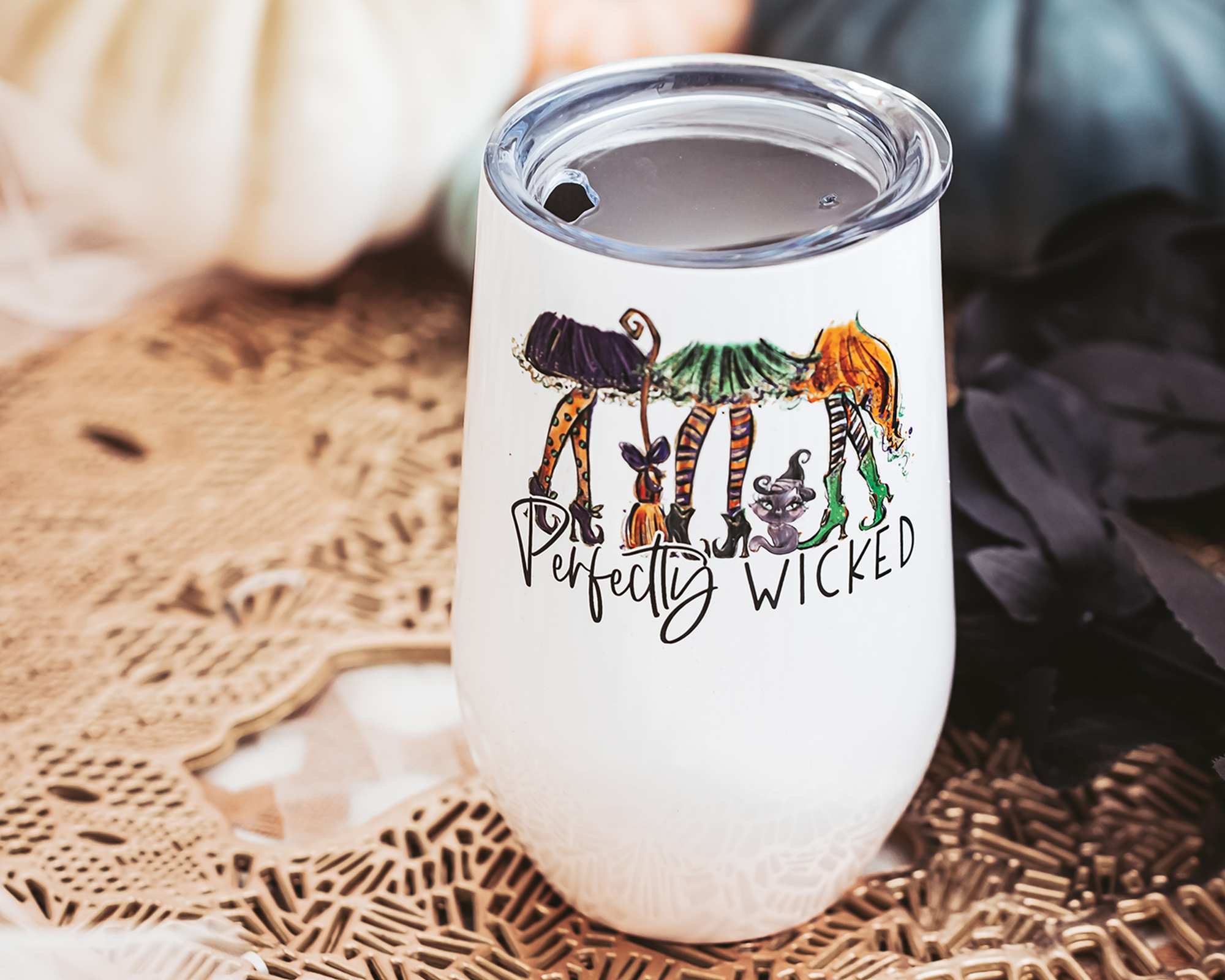 Perfectly Wicked Wine Tumbler