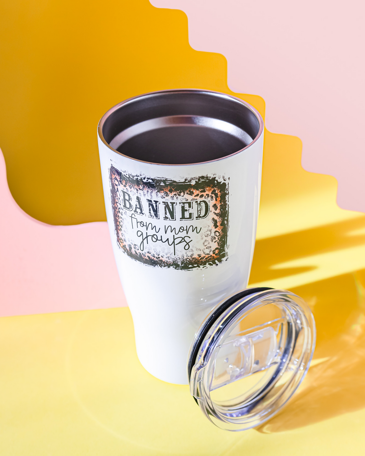 Banned From Mom Groups Tumbler