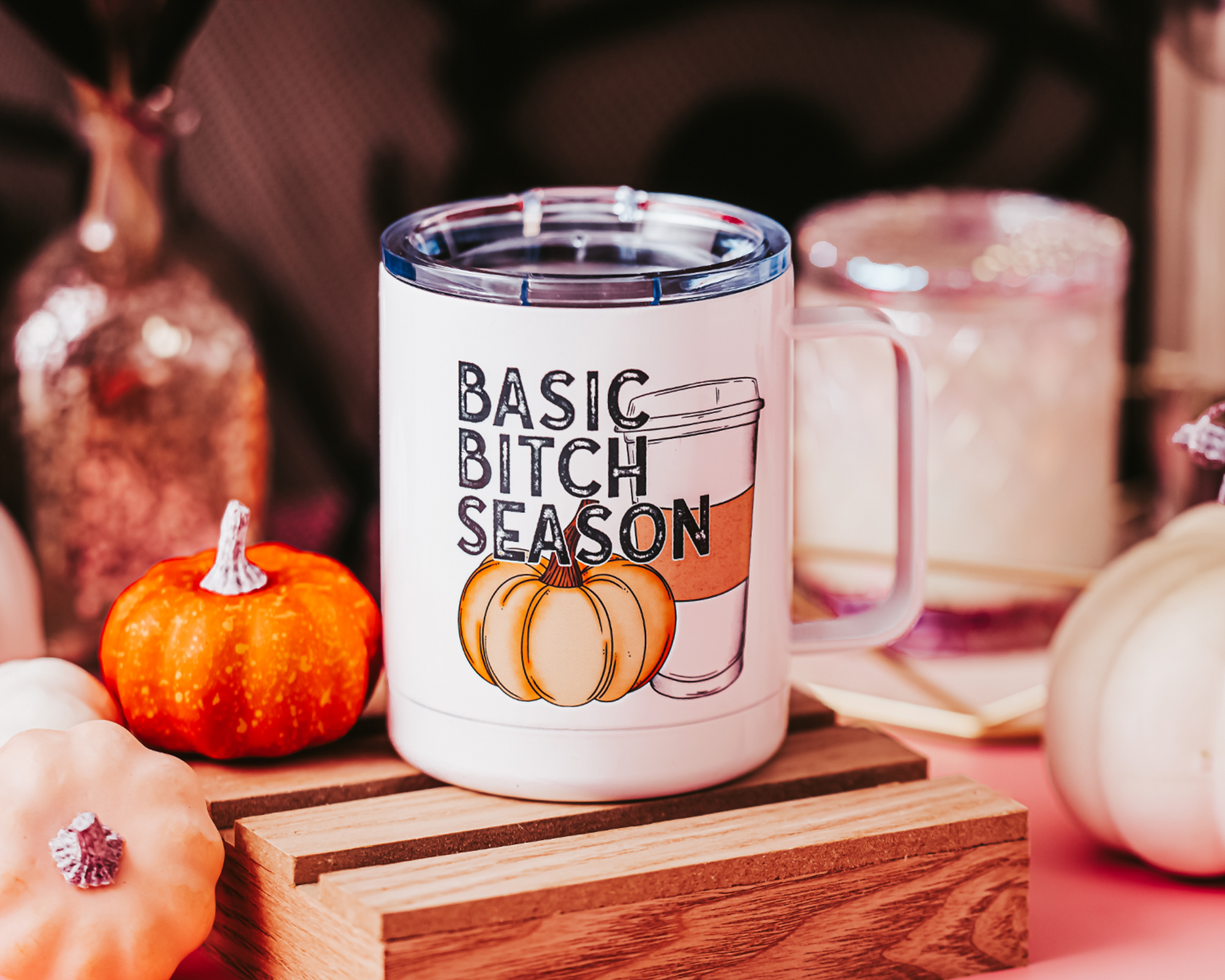 Basic Bitch Season Metal Mug
