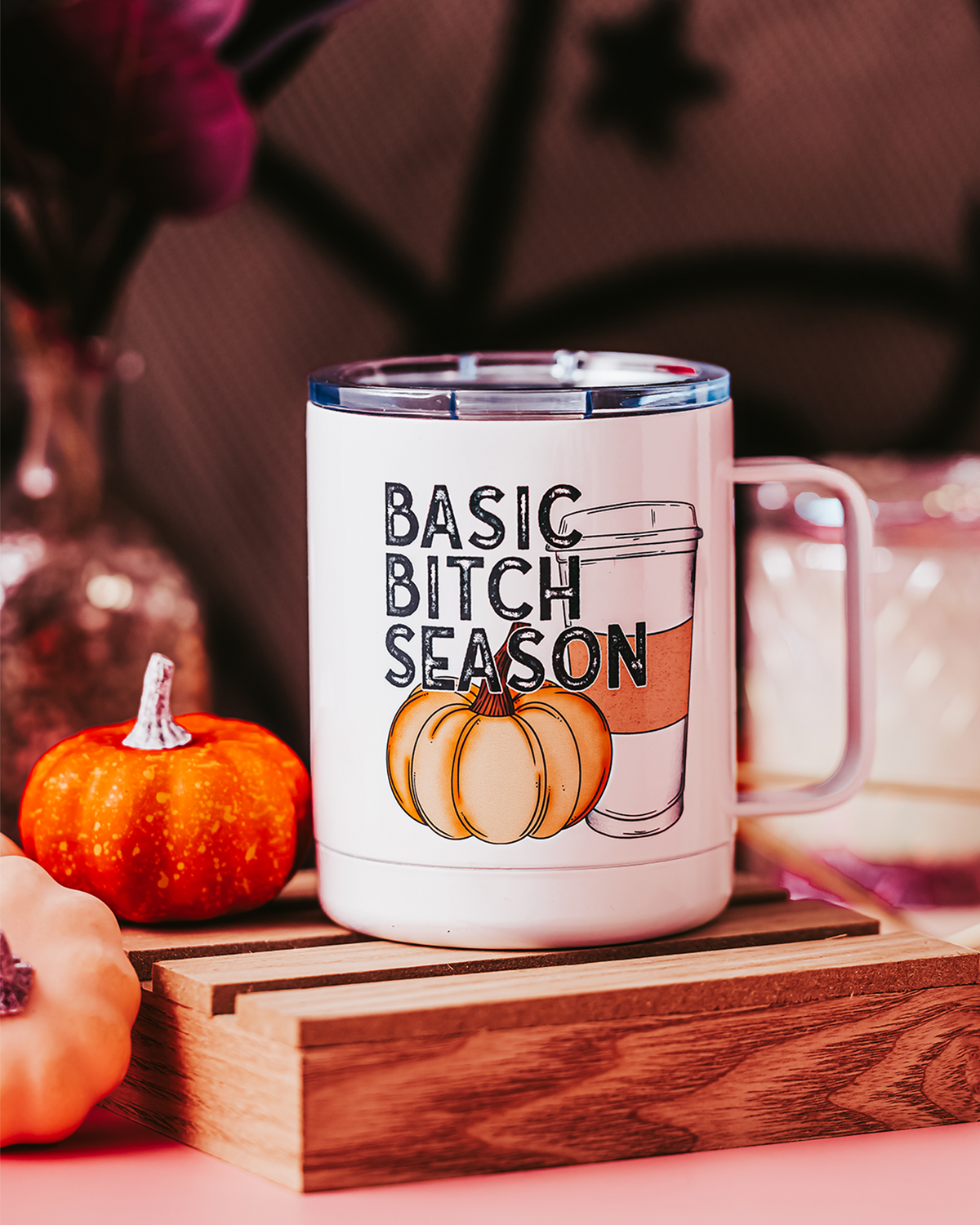 Basic Bitch Season Metal Mug
