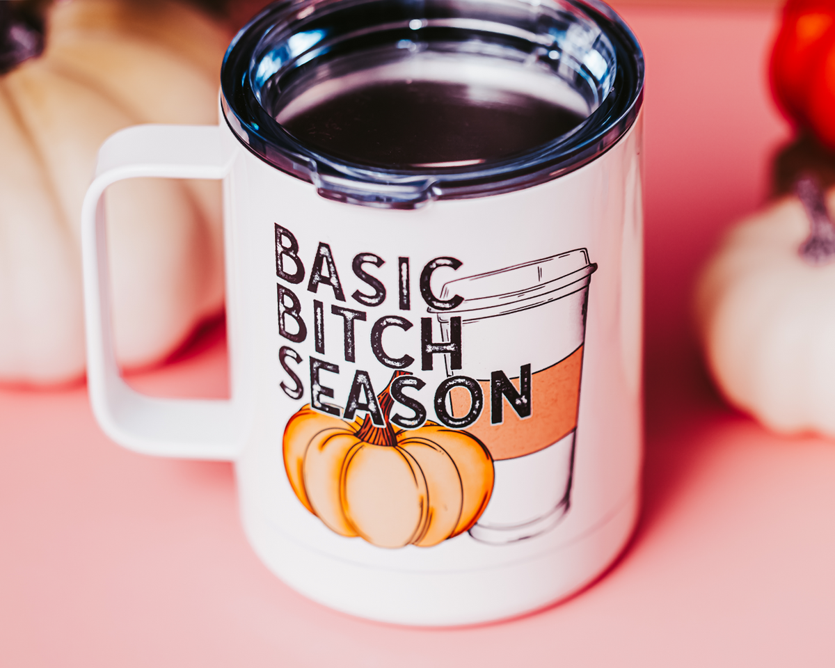 Basic Bitch Season Metal Mug