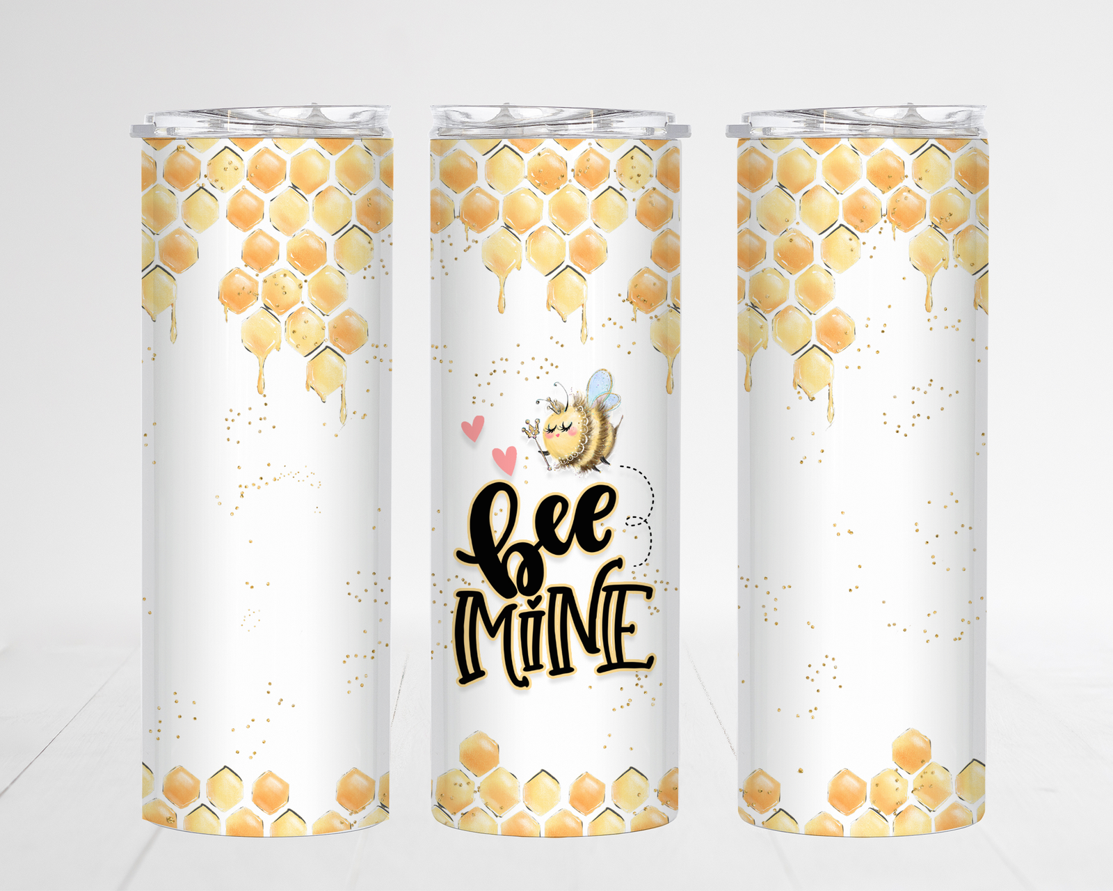 Bee Mine Skinny Tumbler
