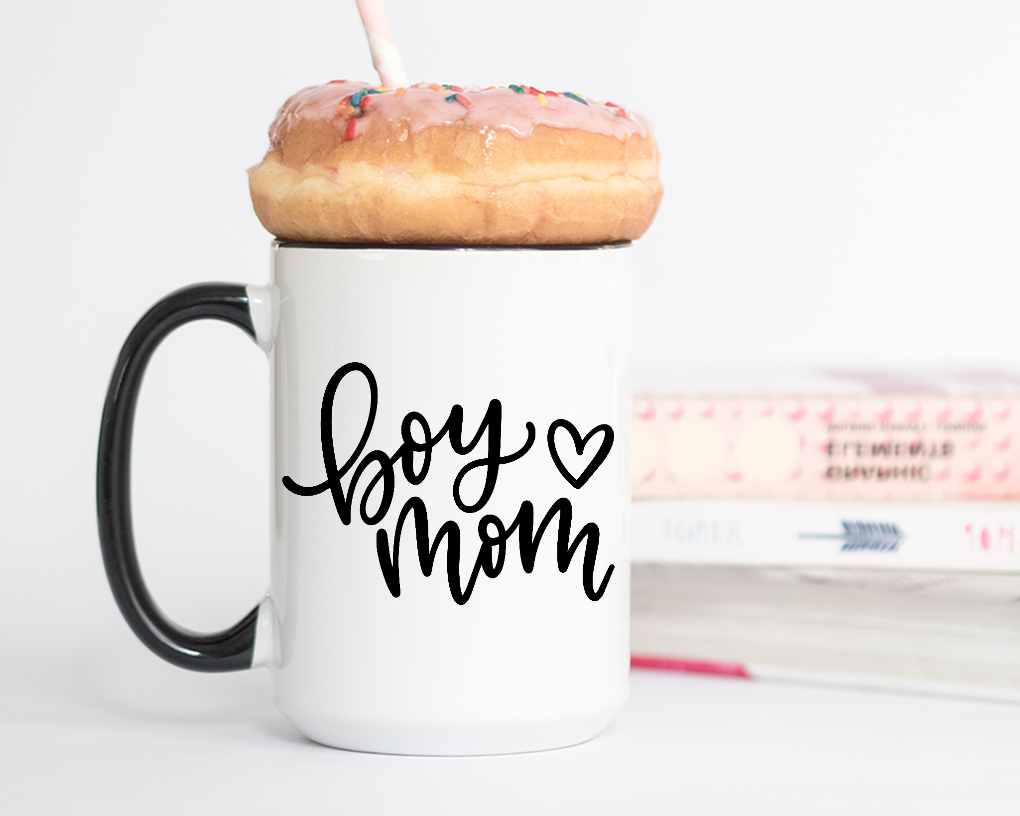 Boy Mom Coffee Mug - Blush and Bold Collective