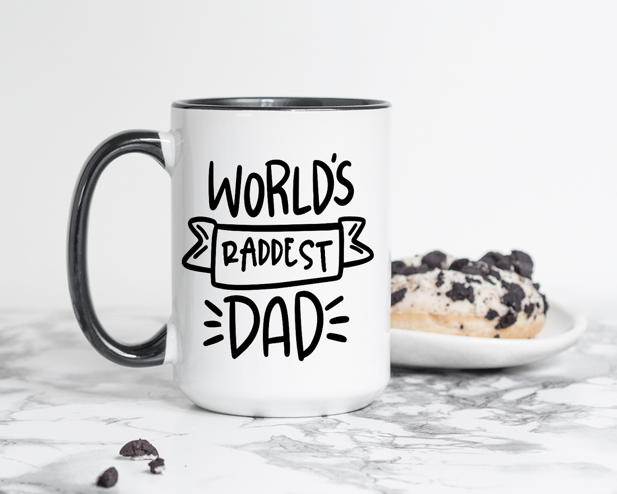 World&#39;s Raddest Dad Coffee Mug