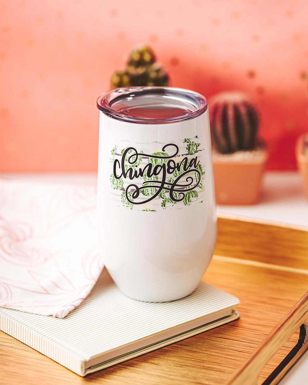 Chingona Wine Tumbler