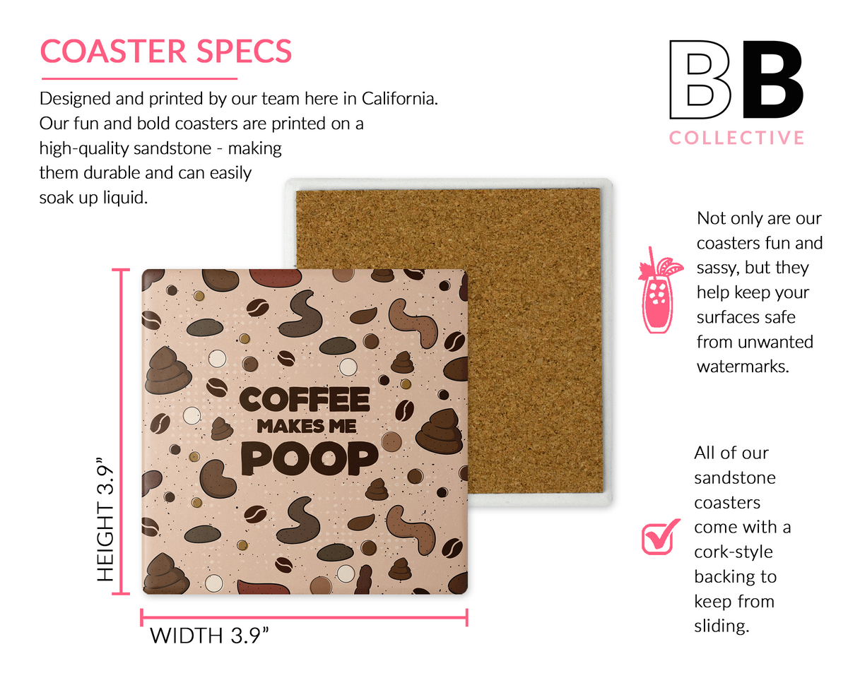 Coffee Makes Me Mouse Pad