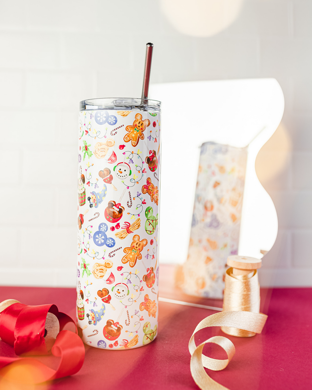 Holiday Skinny Tumbler
