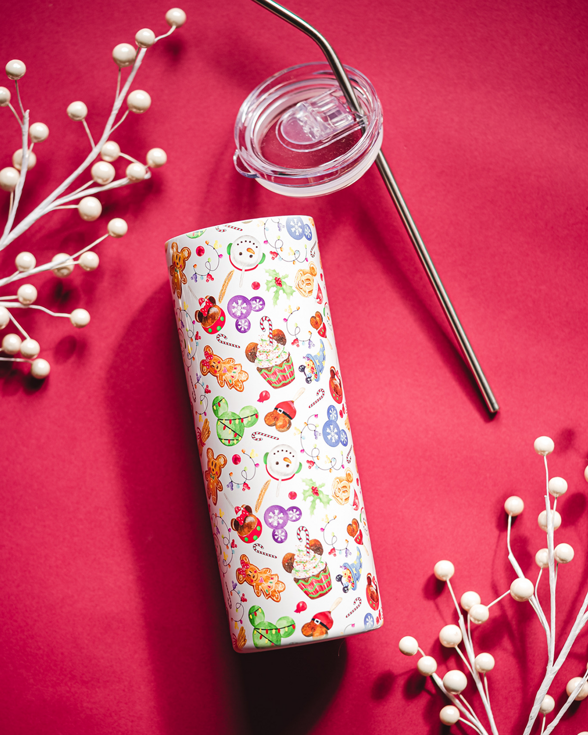 Holiday Skinny Tumbler