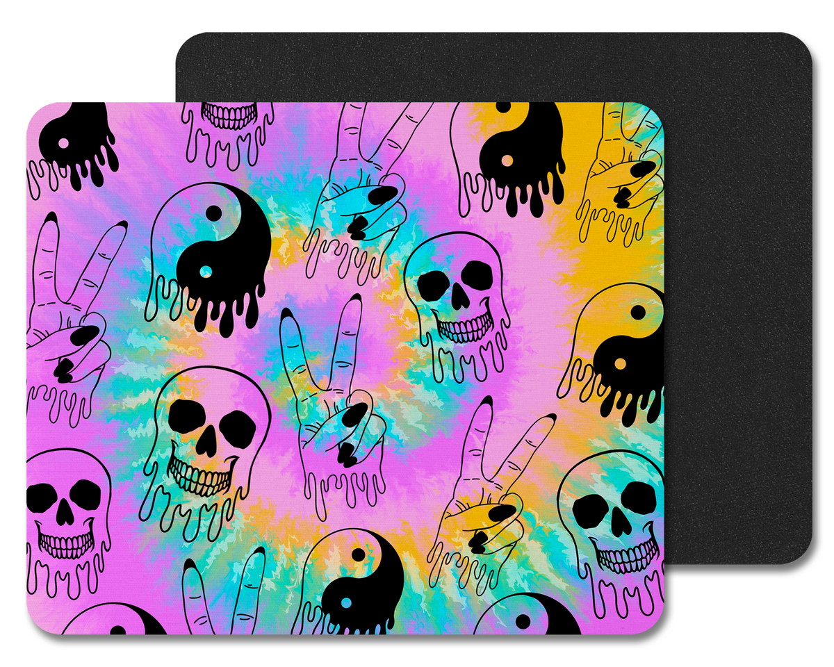 Drippy Tie Dye Mouse Pad