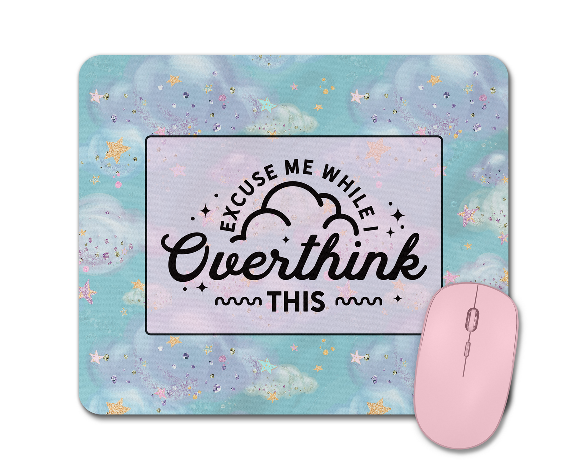 Excuse Me Mouse Pad
