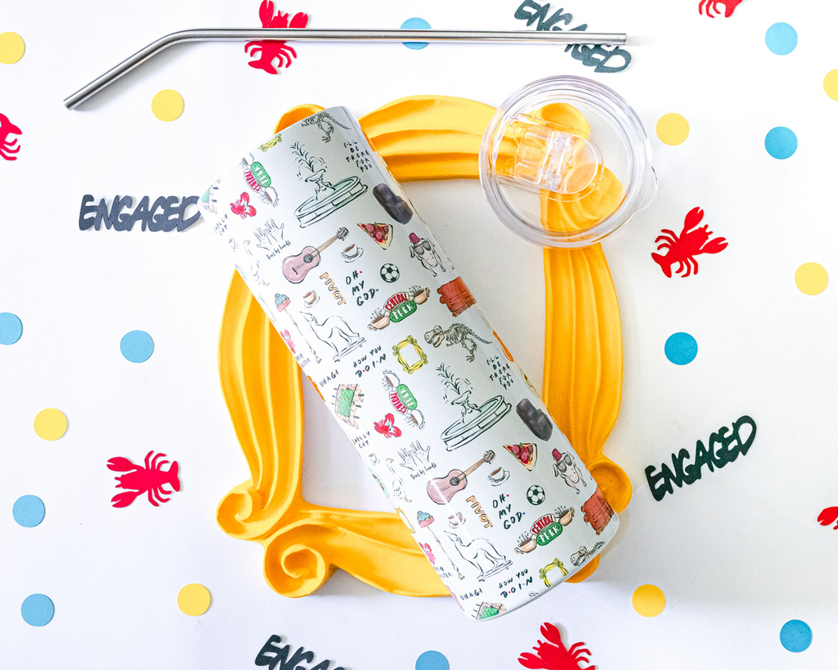 Friends Skinny Tumbler