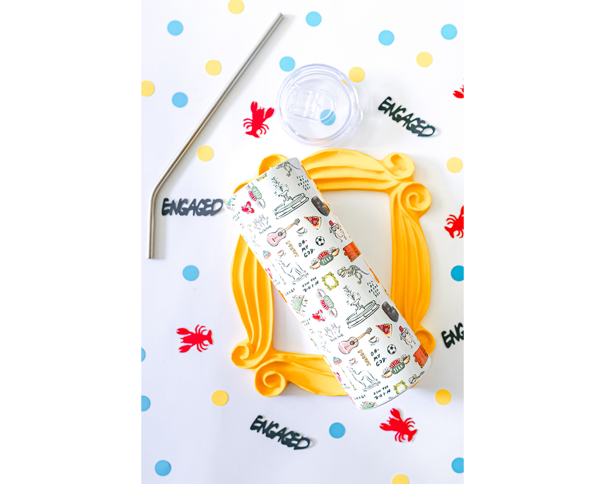 Friends Skinny Tumbler