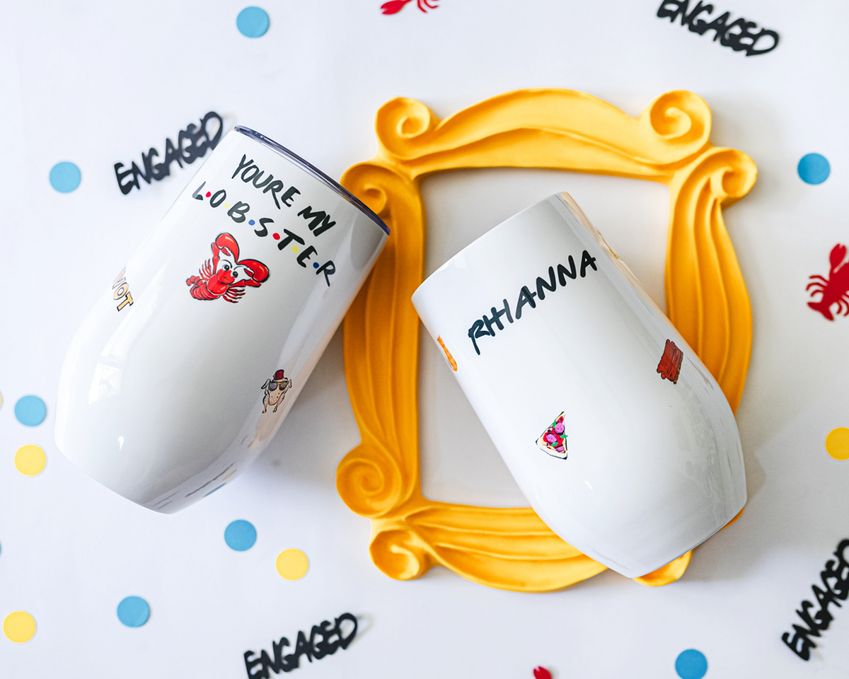 You're My Lobster Wine Tumbler Set