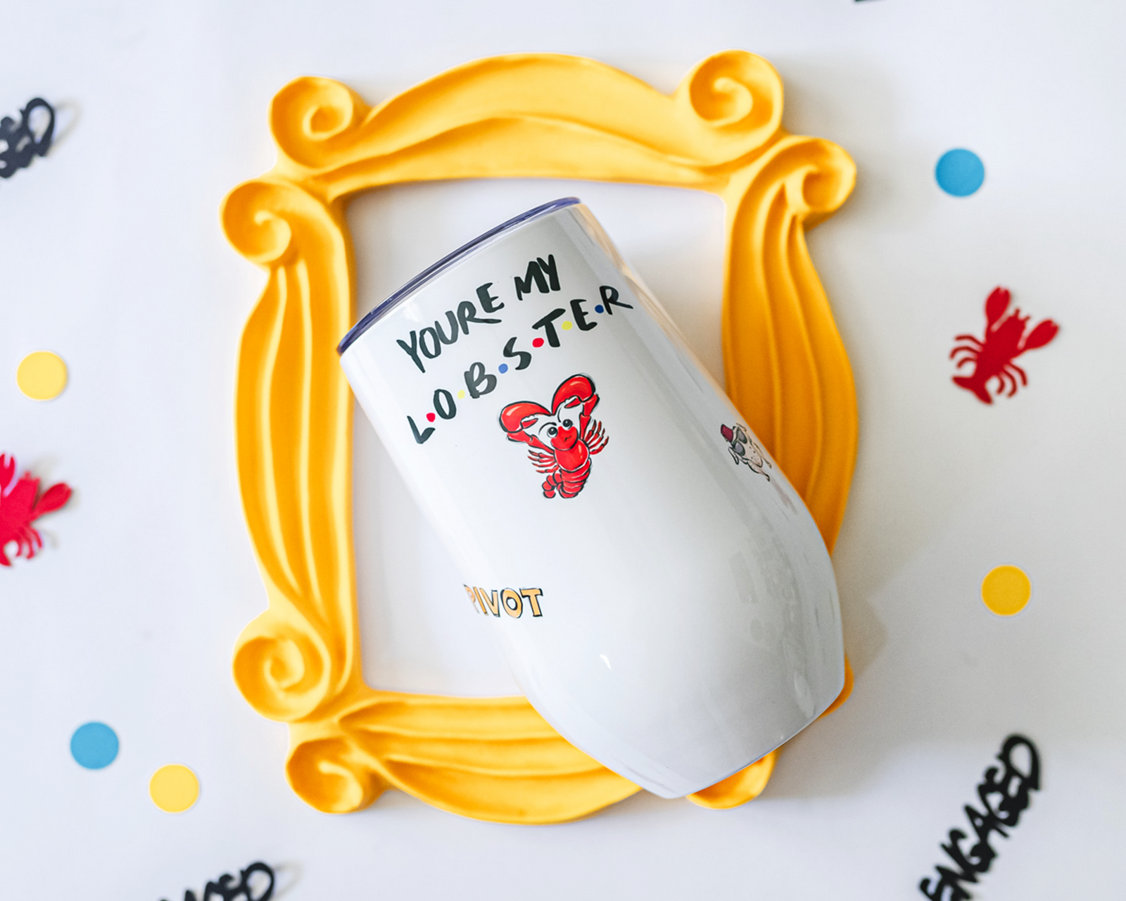 You're My Lobster Wine Tumbler Set