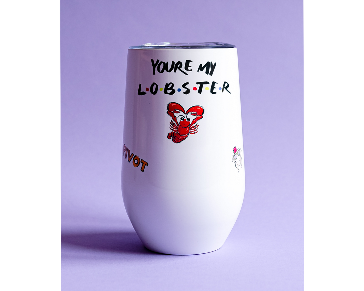 You're My Lobster Wine Tumbler Set
