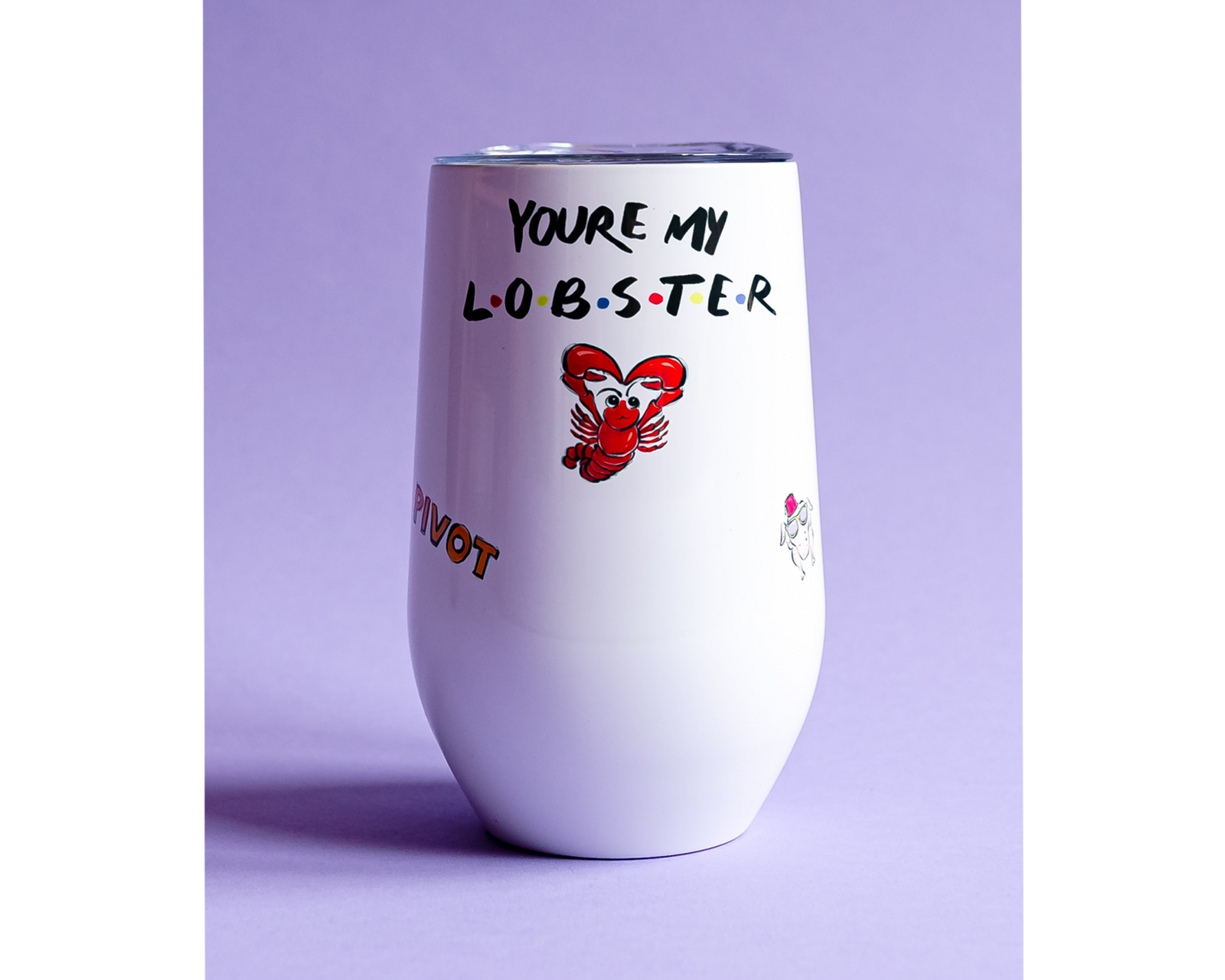 You're My Lobster Wine Tumbler Set