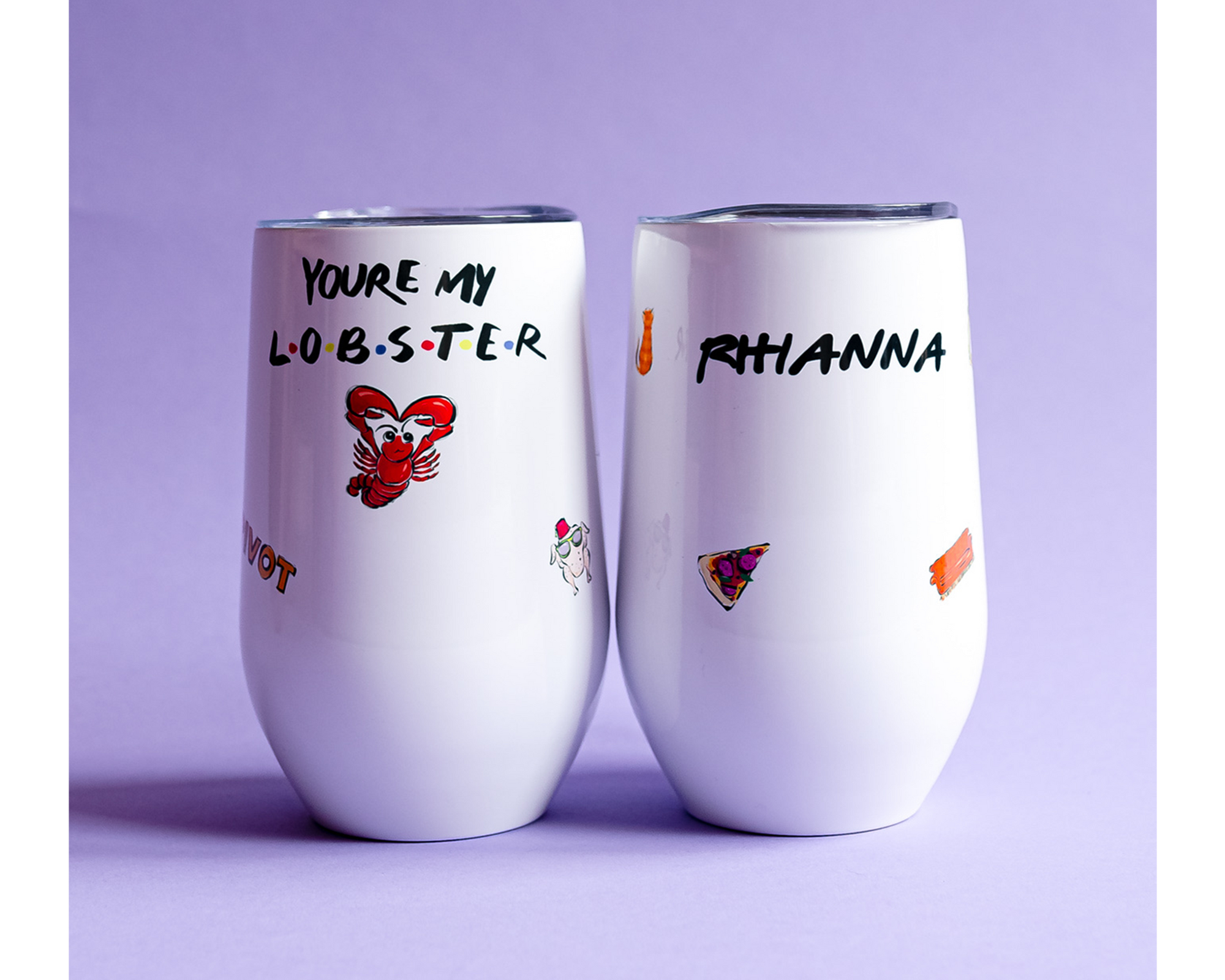 You're My Lobster Wine Tumbler Set