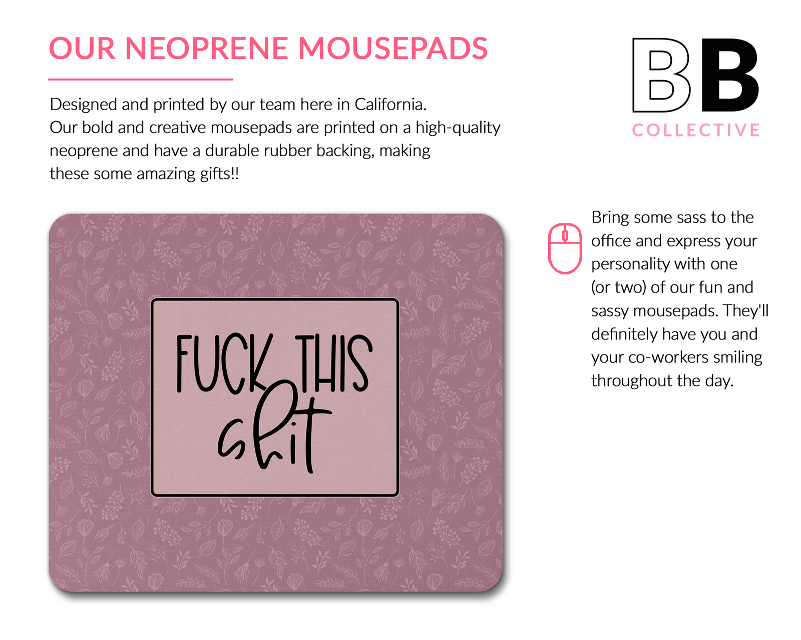 F*** This Sh*t Mouse Pad