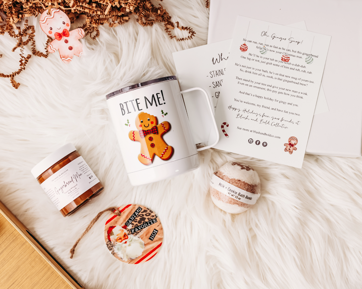 Gingerbread Man Gift Set