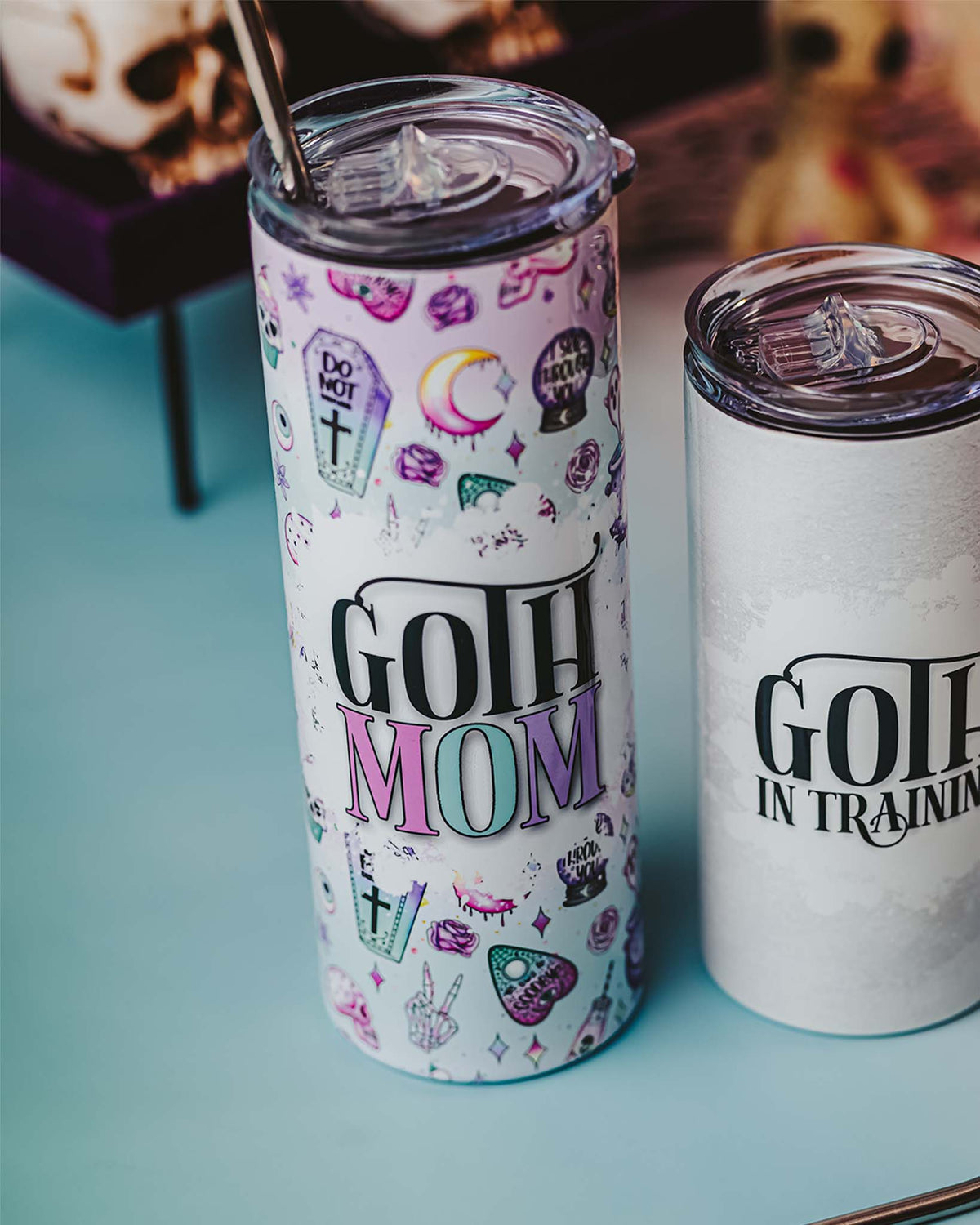 Goth Mom &amp; Goth In Training Matching Sets