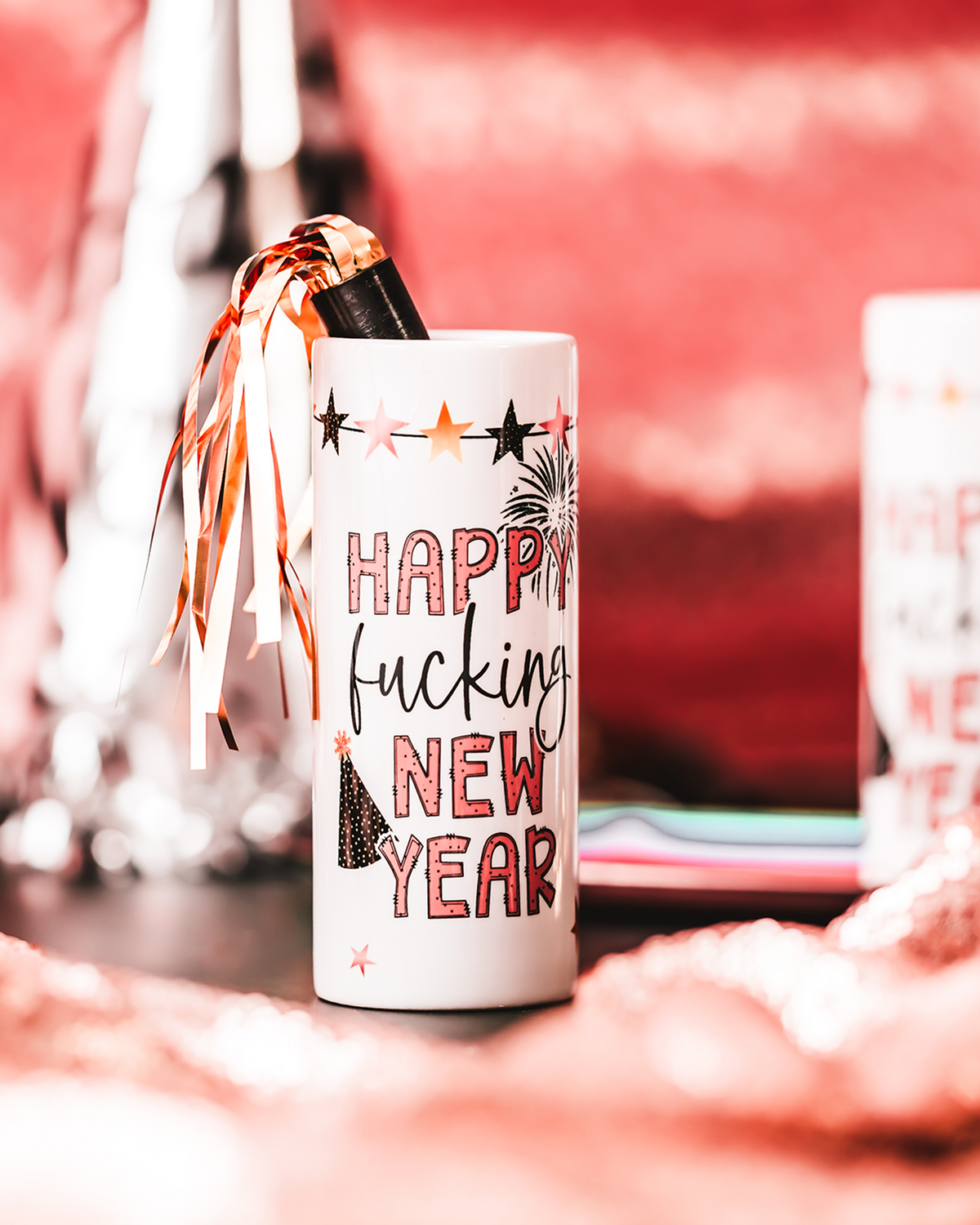 Happy F*cking New Year Shot Gasses